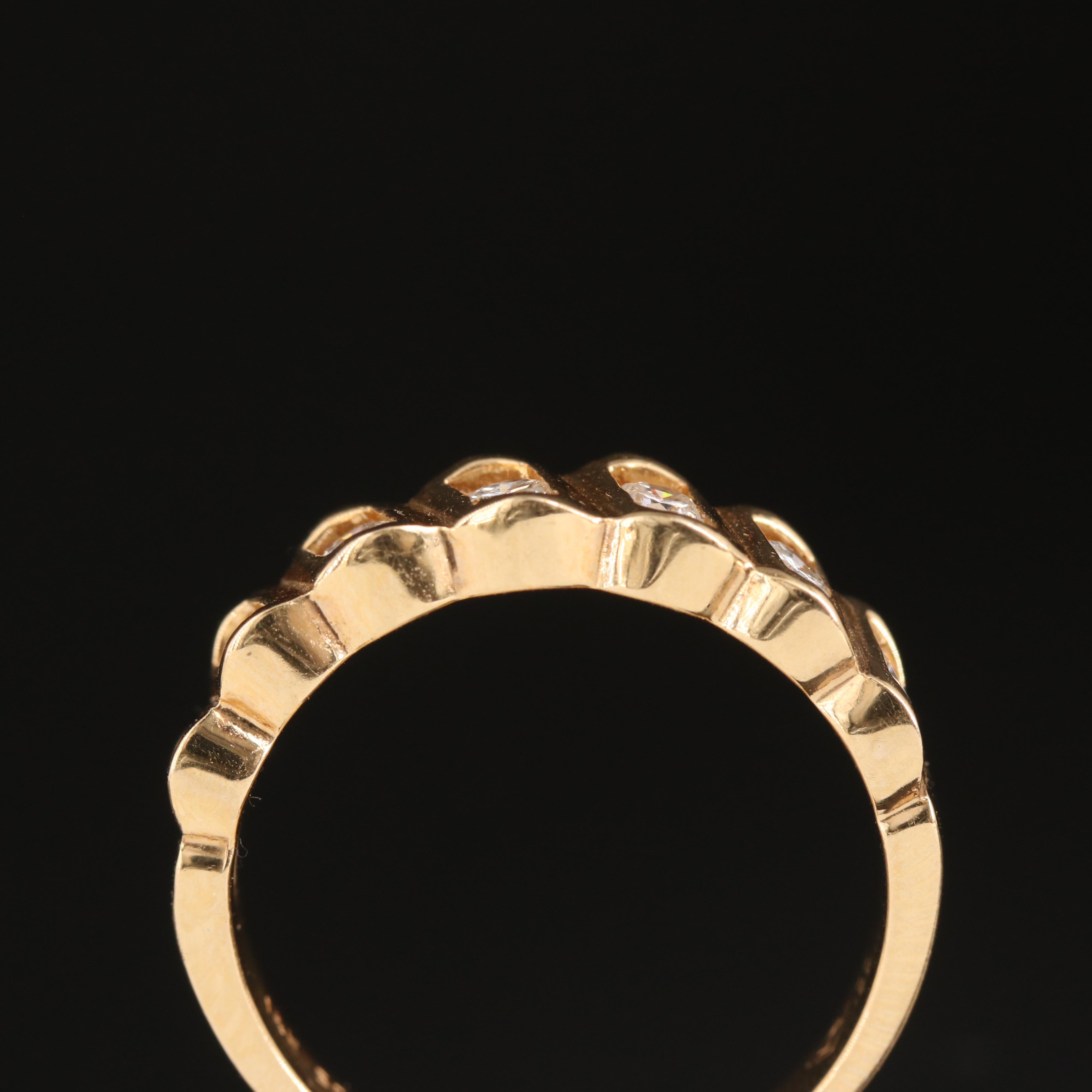 14K 0.50 CTW Diamond Band