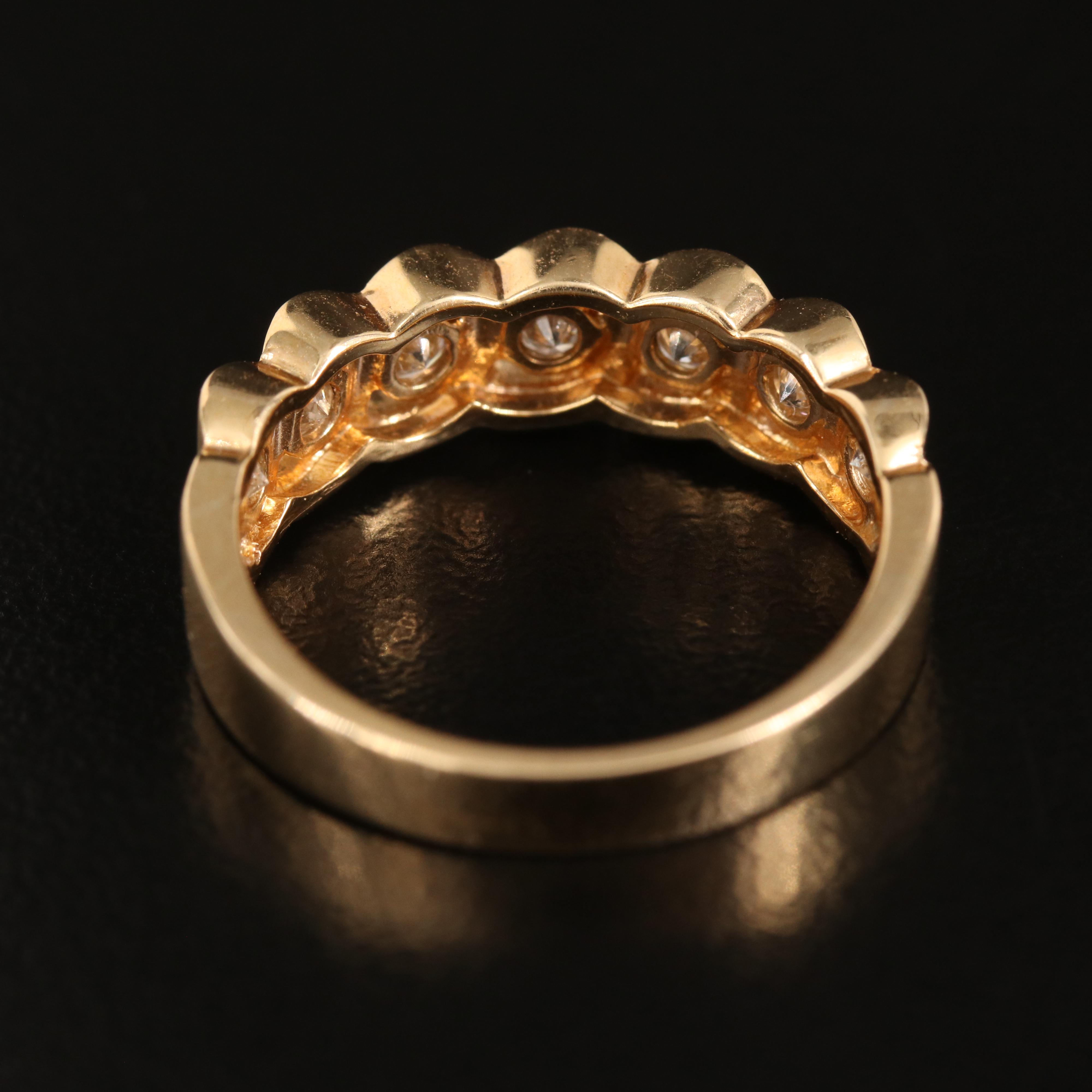 14K 0.50 CTW Diamond Band