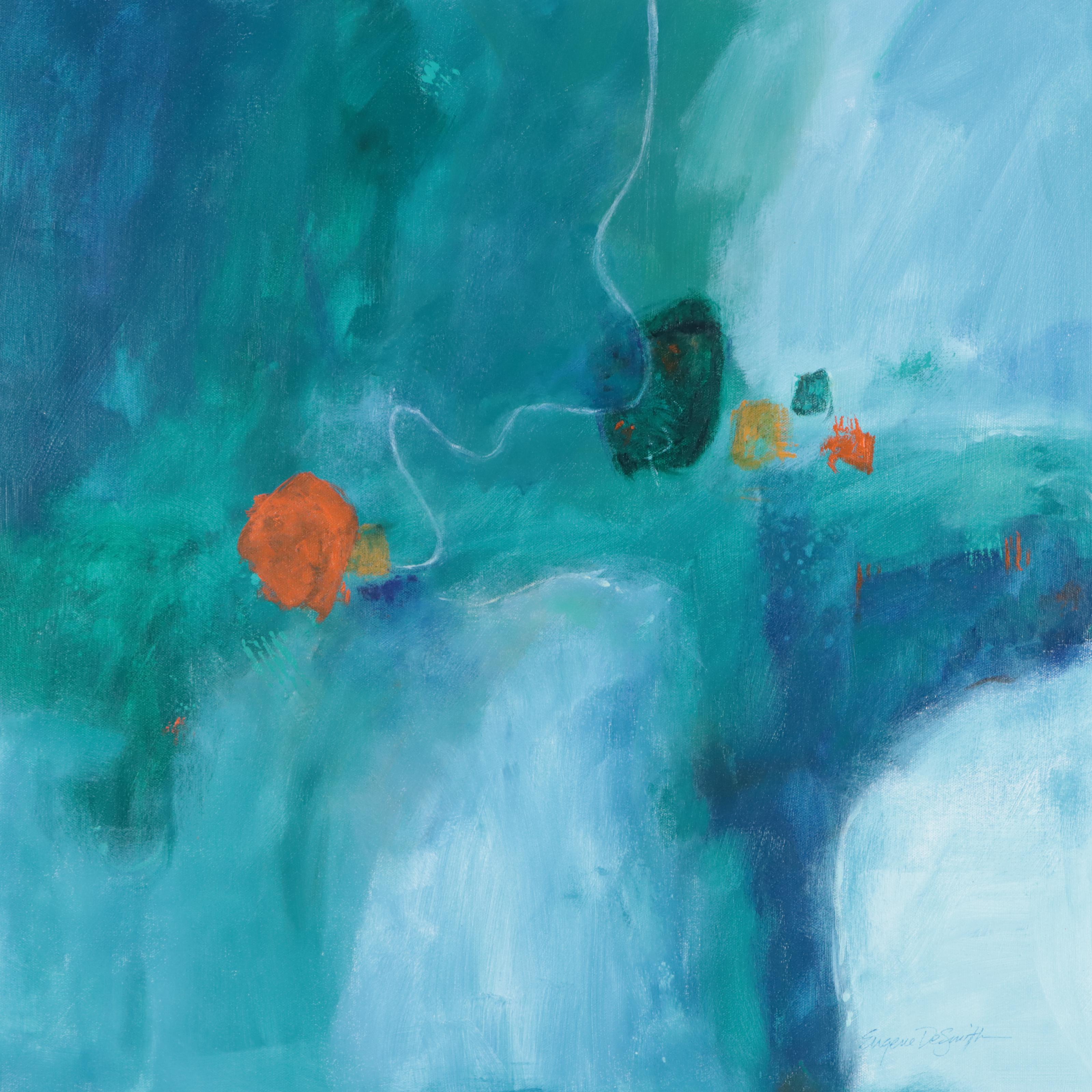 Eugene DeSmith Abstract Acrylic Painting, 2023