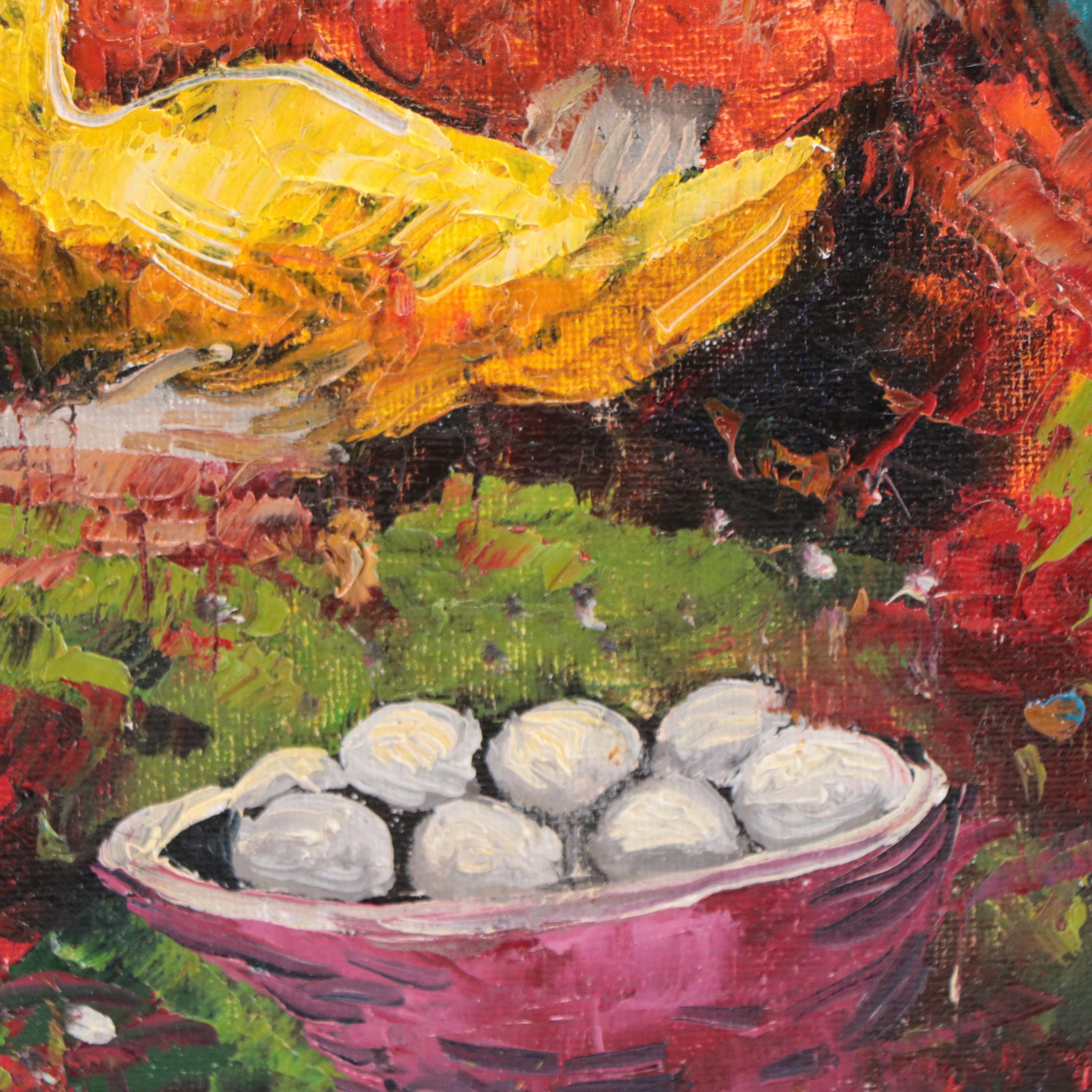 Garncarek Aleksander Oil Painting "Siedząca," 2022