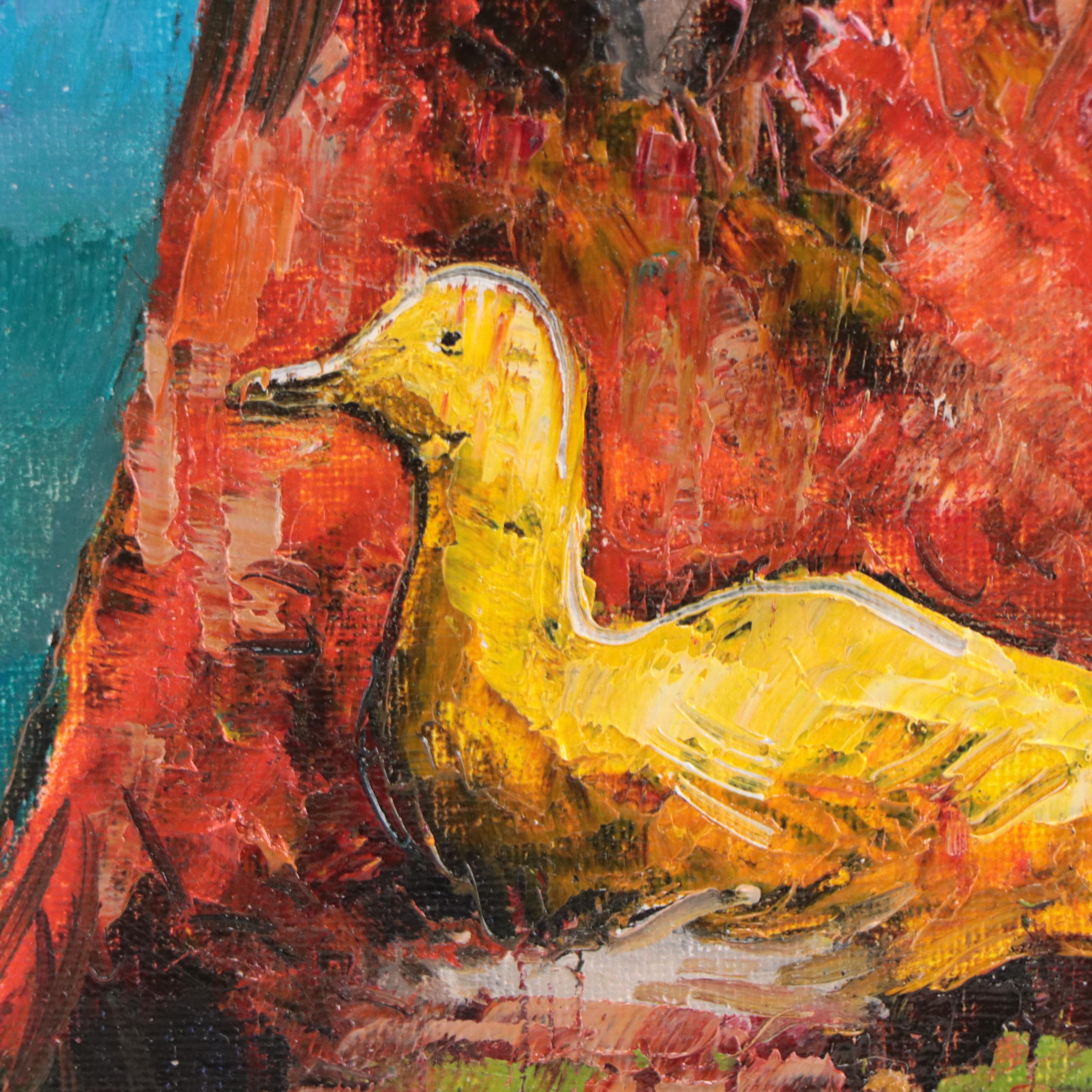 Garncarek Aleksander Oil Painting "Siedząca," 2022