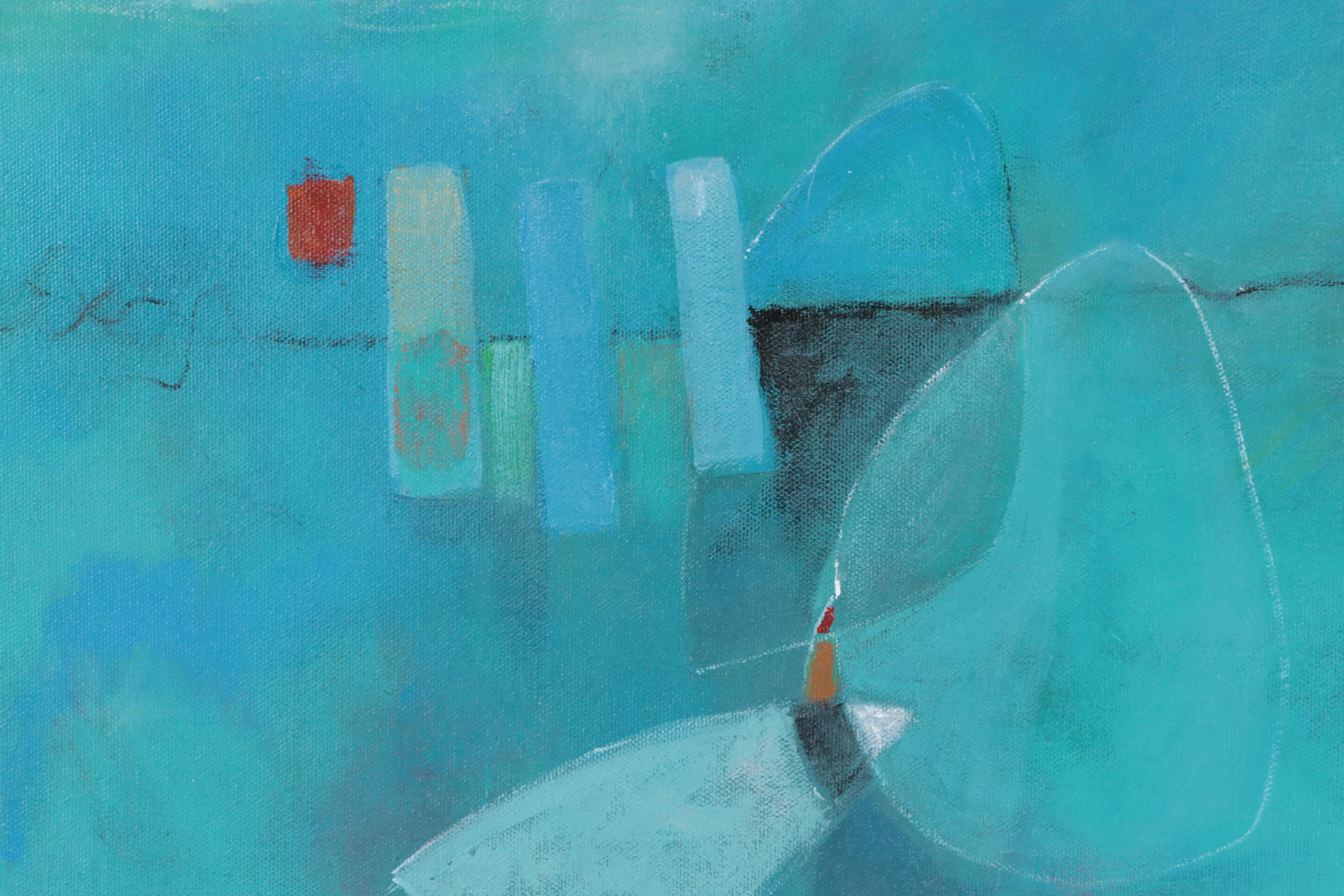 Eugene DeSmith Abstract Acrylic Painting, 2023