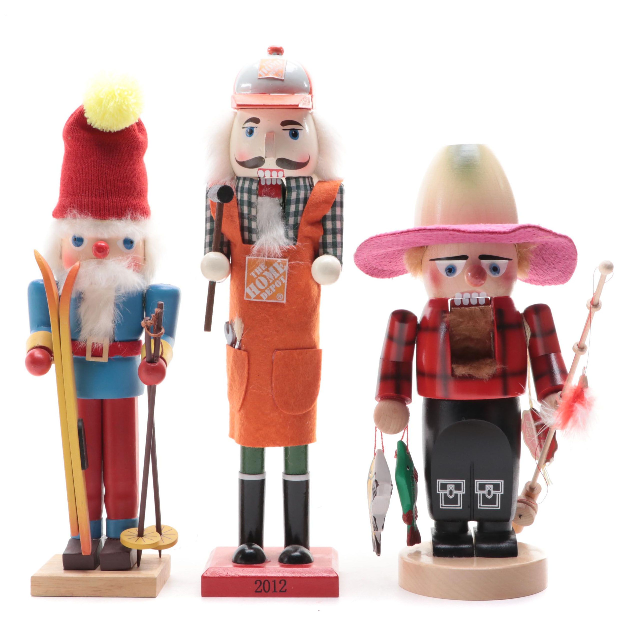 Steinbach, Nutcracker Village, and Atico International Wooden Nutcrackers