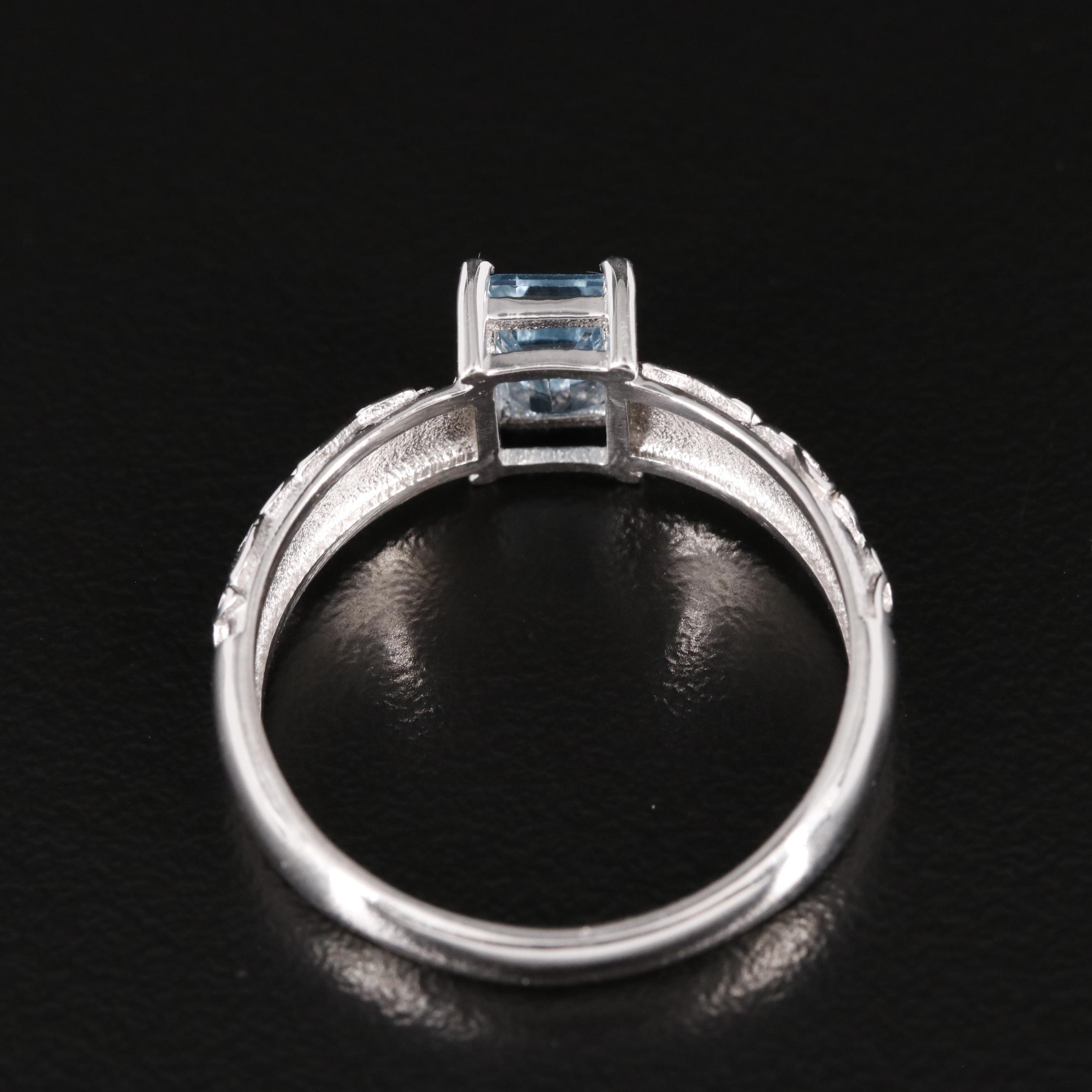 Sterling Blue Topaz Ring
