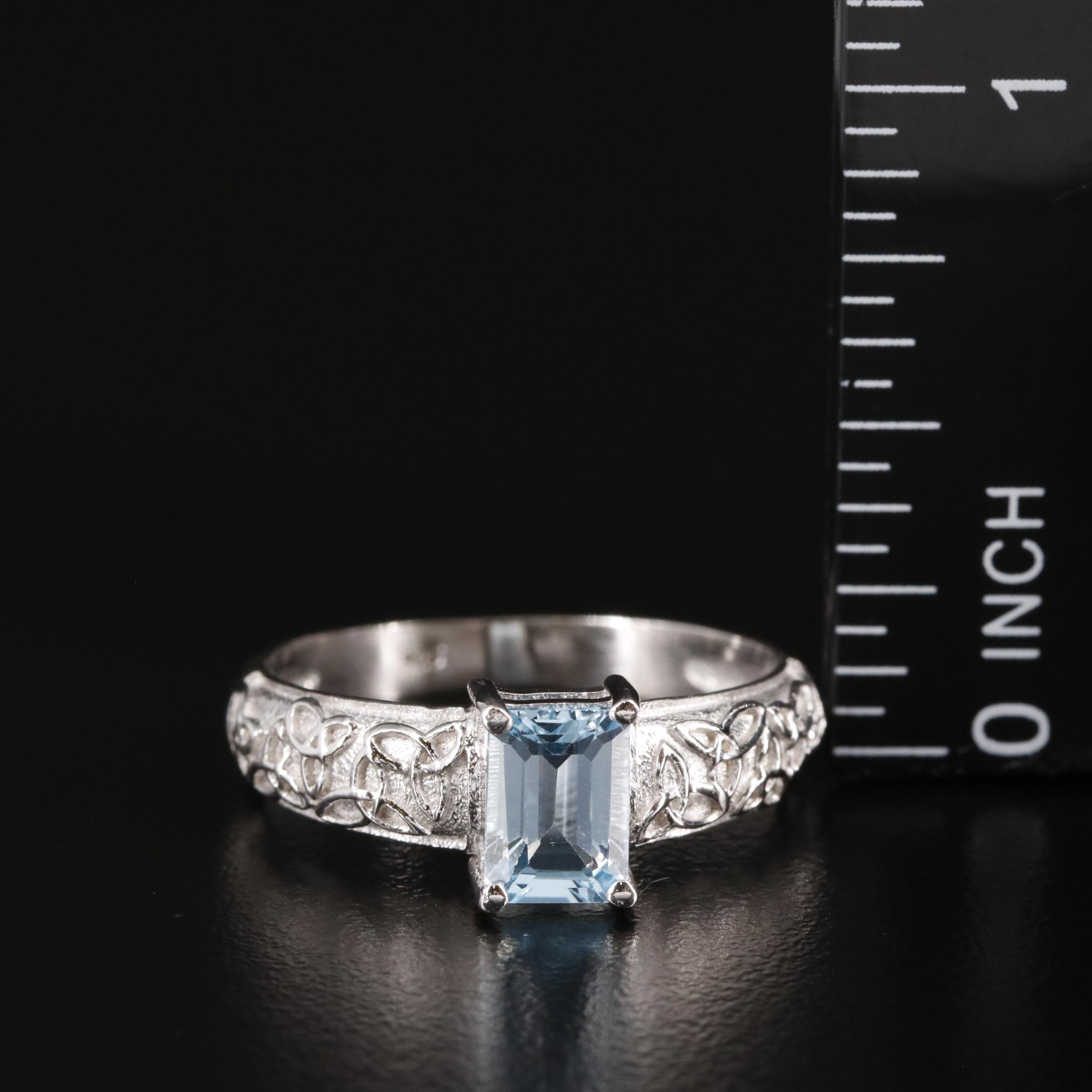 Sterling Blue Topaz Ring
