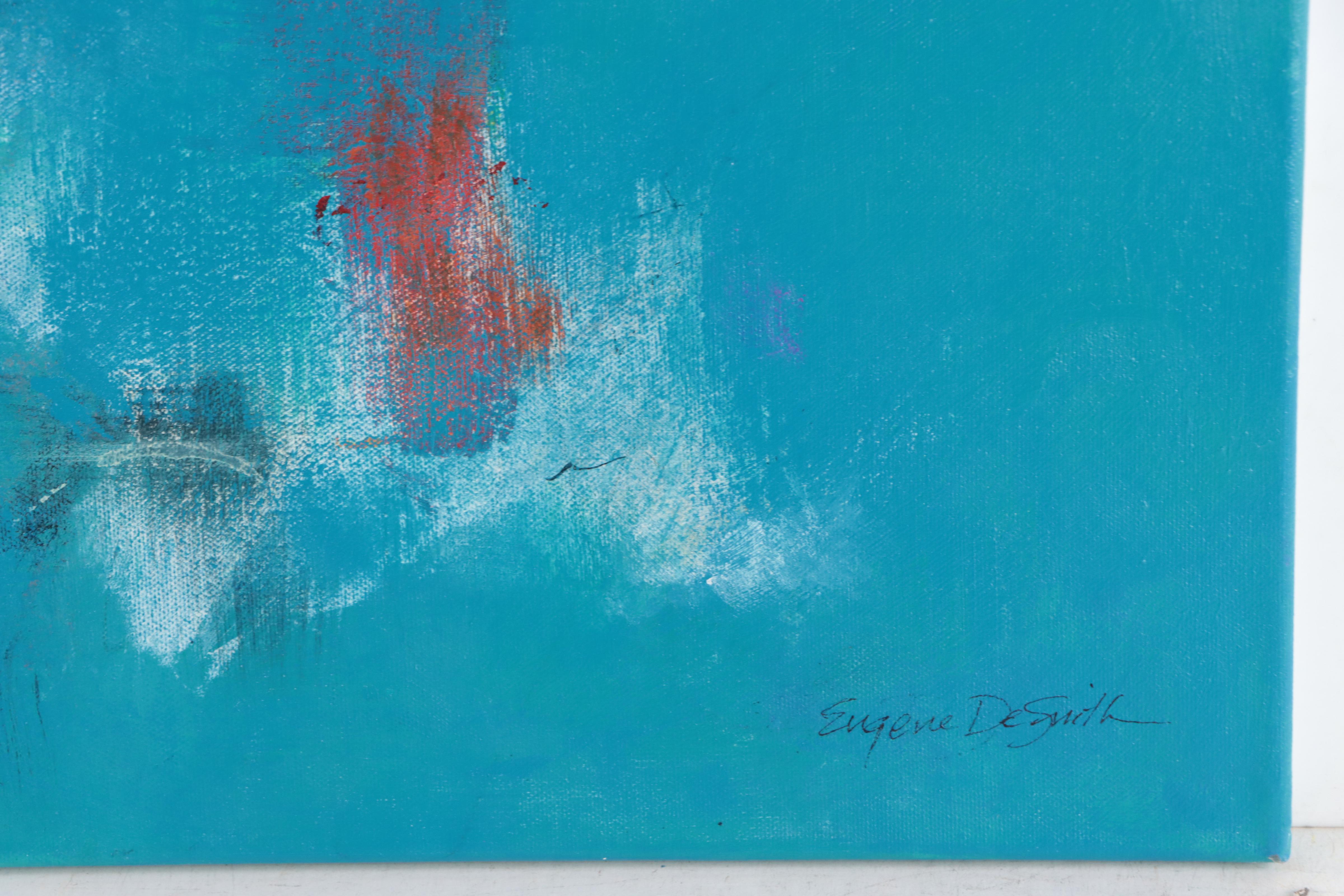 Eugene DeSmith Abstract Acrylic Painting, 2023