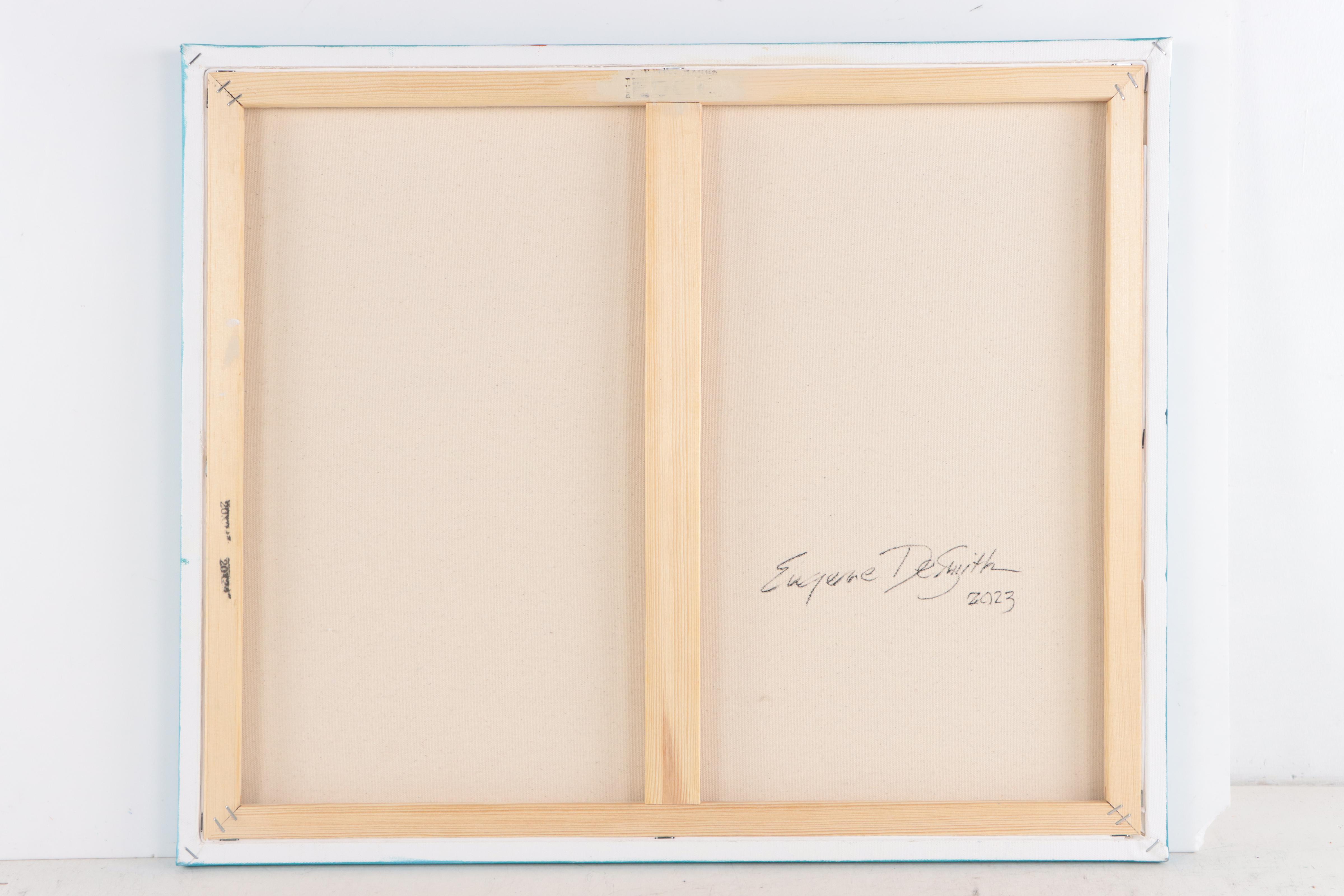 Eugene DeSmith Abstract Acrylic Painting, 2023