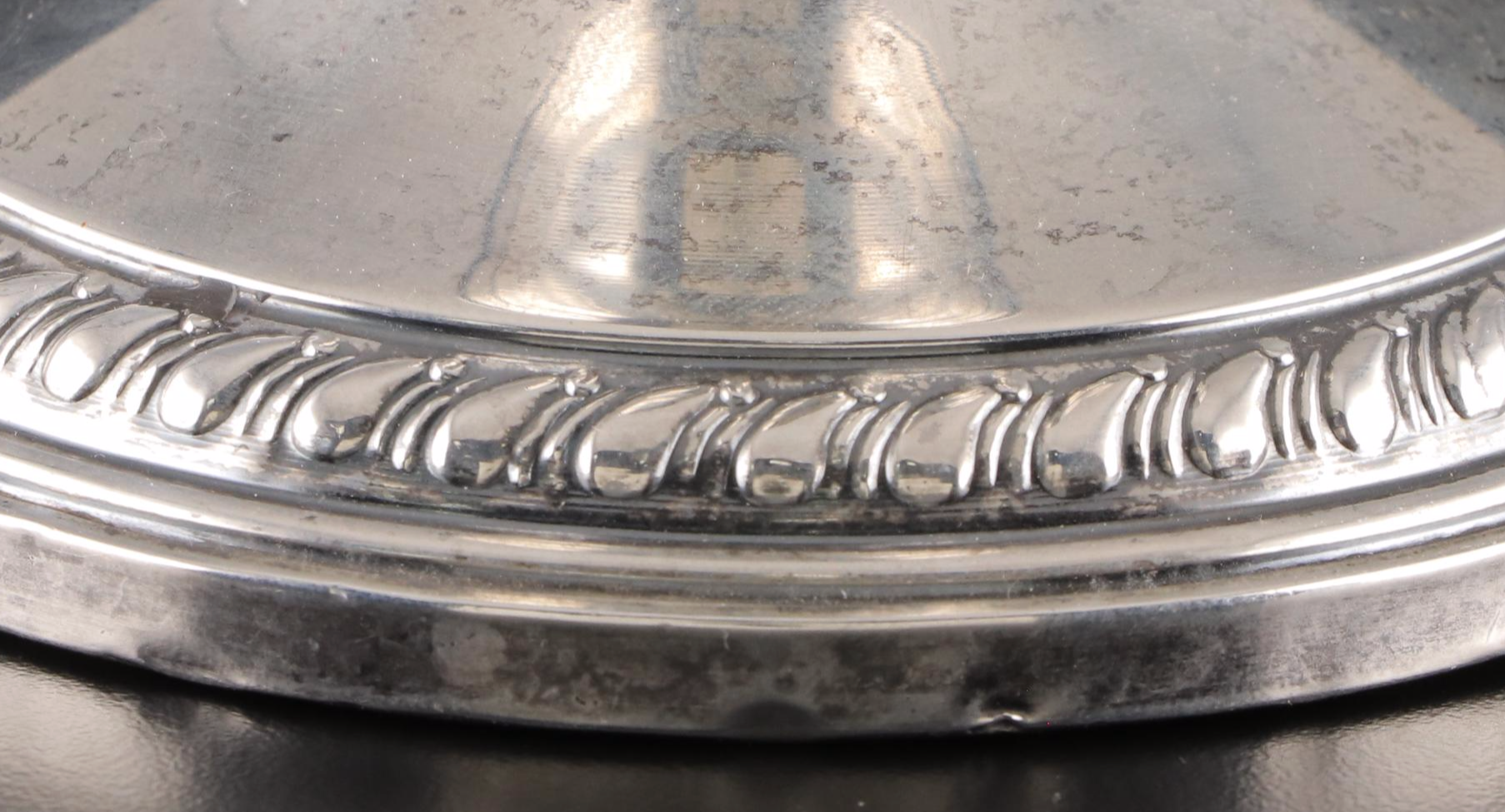 Columbia Weighted Sterling Silver Candle Holders, Mid-20th Century