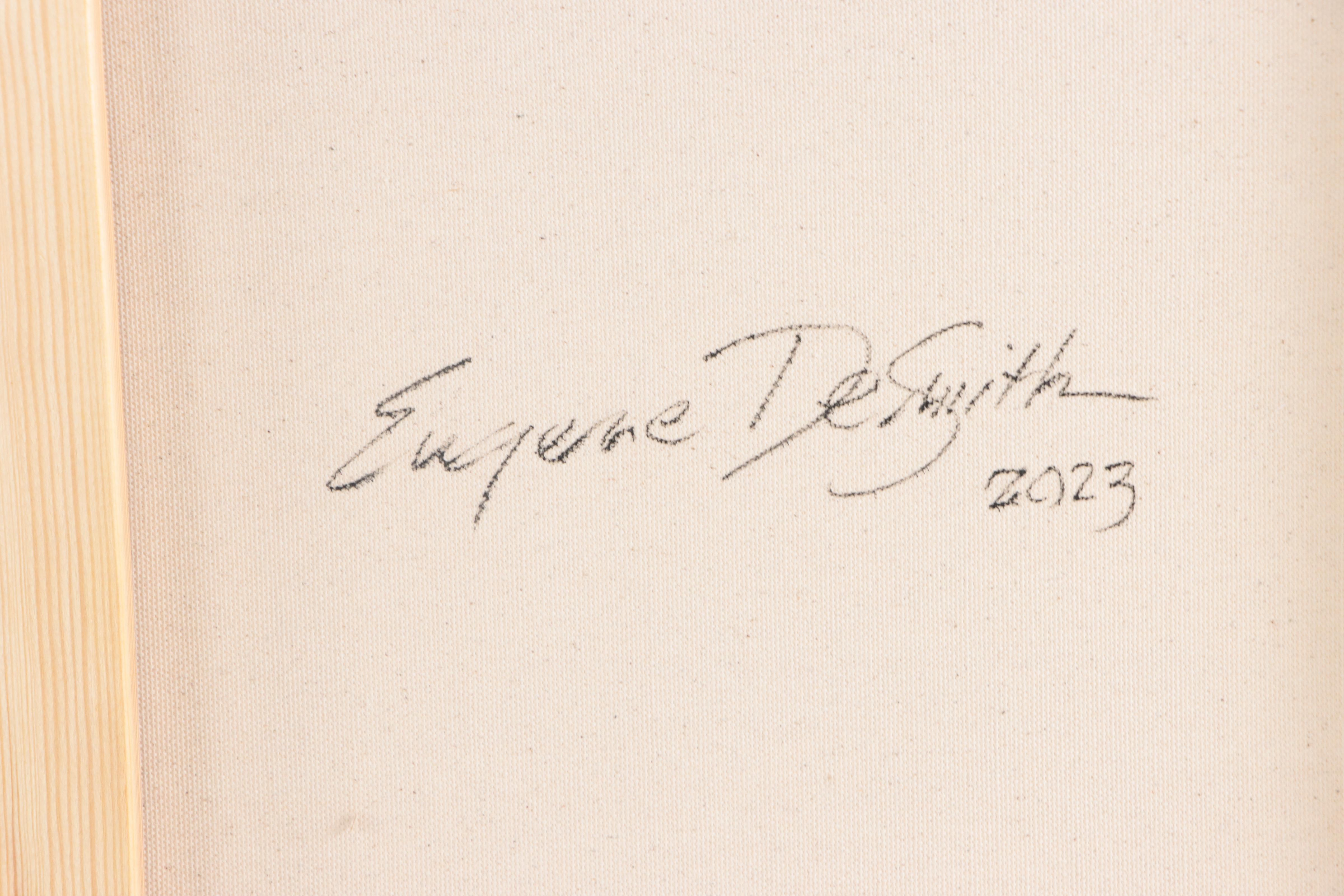 Eugene DeSmith Abstract Acrylic Painting, 2023