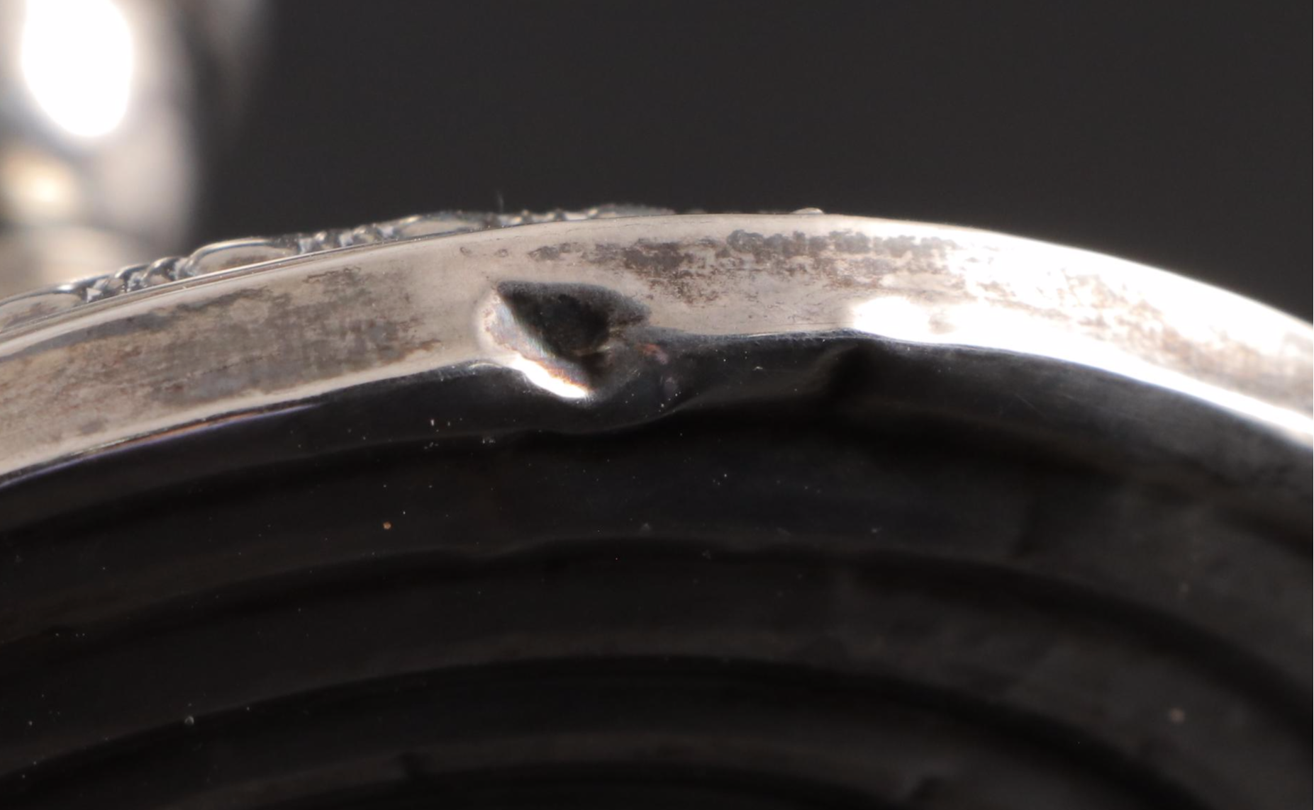 Columbia Weighted Sterling Silver Candle Holders, Mid-20th Century