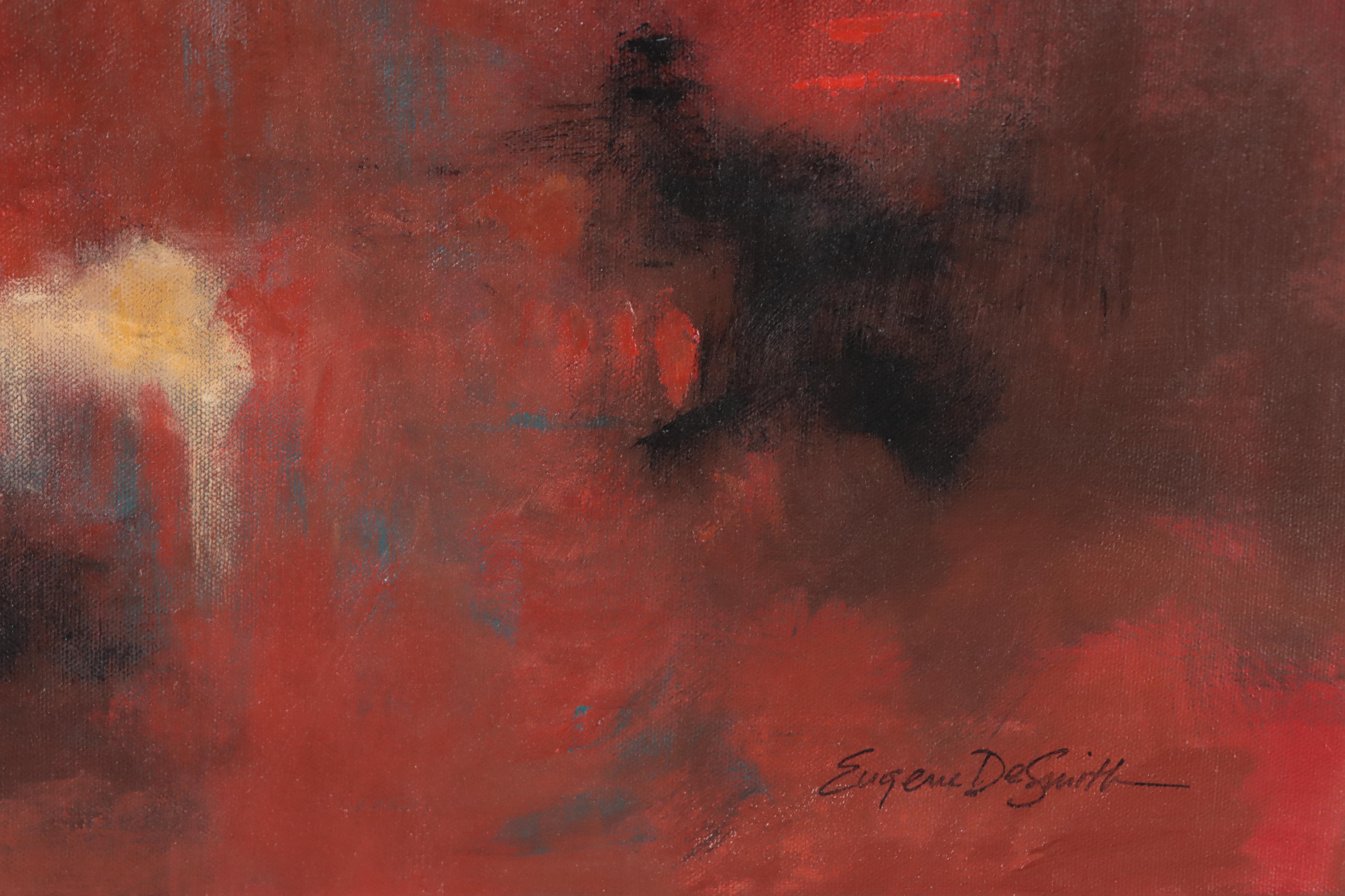 Eugene DeSmith Abstract Acrylic Painting, 2023