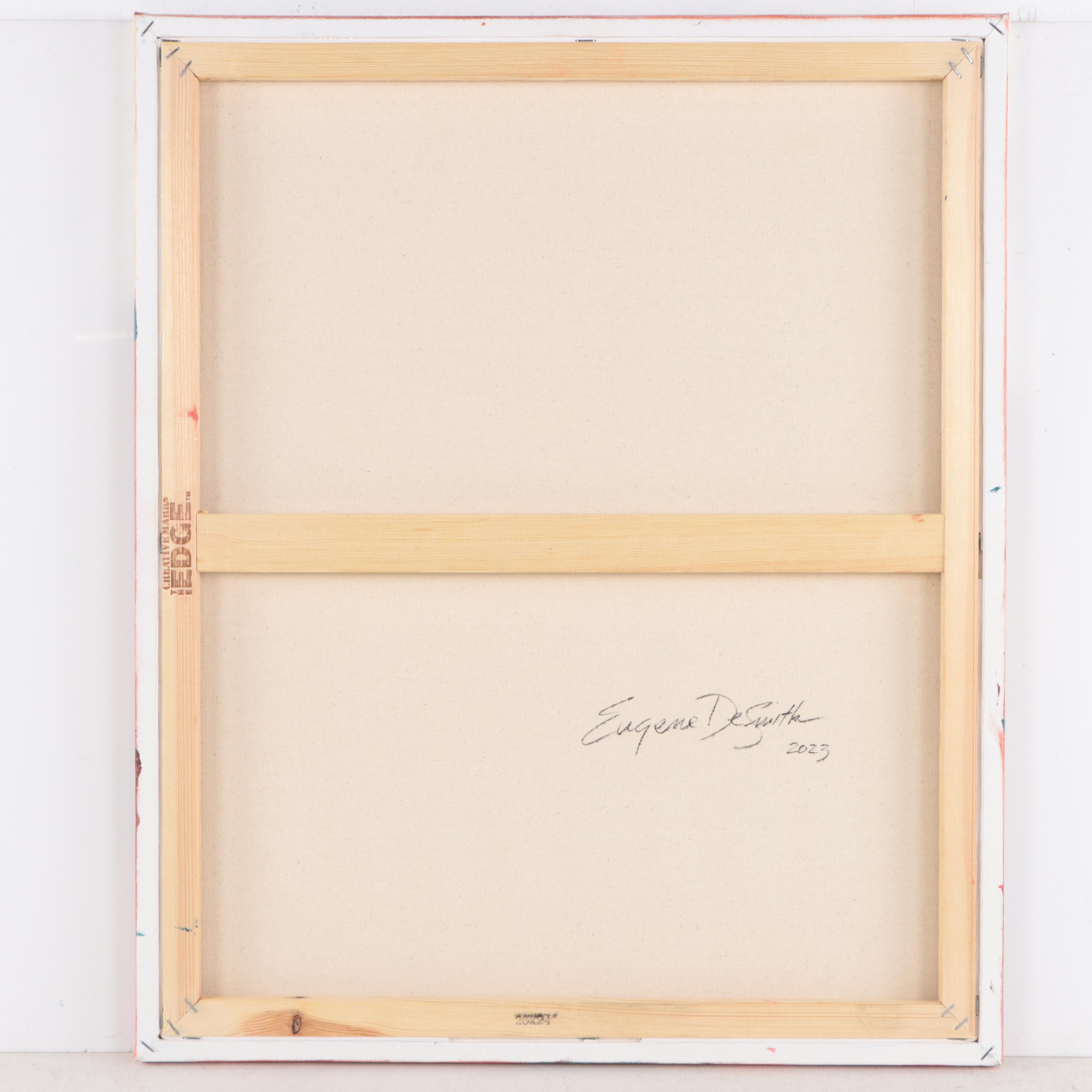 Eugene DeSmith Abstract Acrylic Painting, 2023