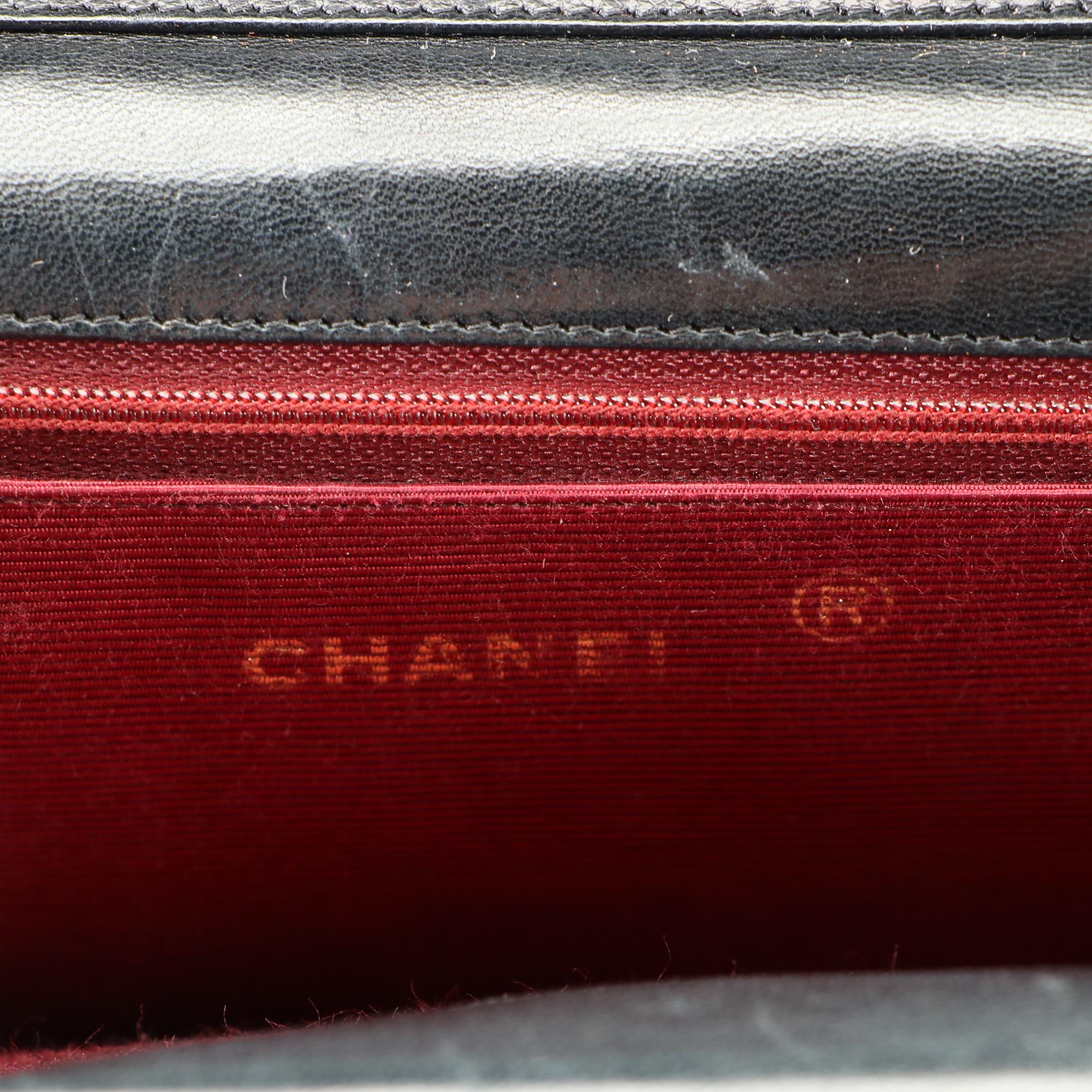 Chanel Quilted Leather Flap Shoulder Bag with Interwoven Chain Strap