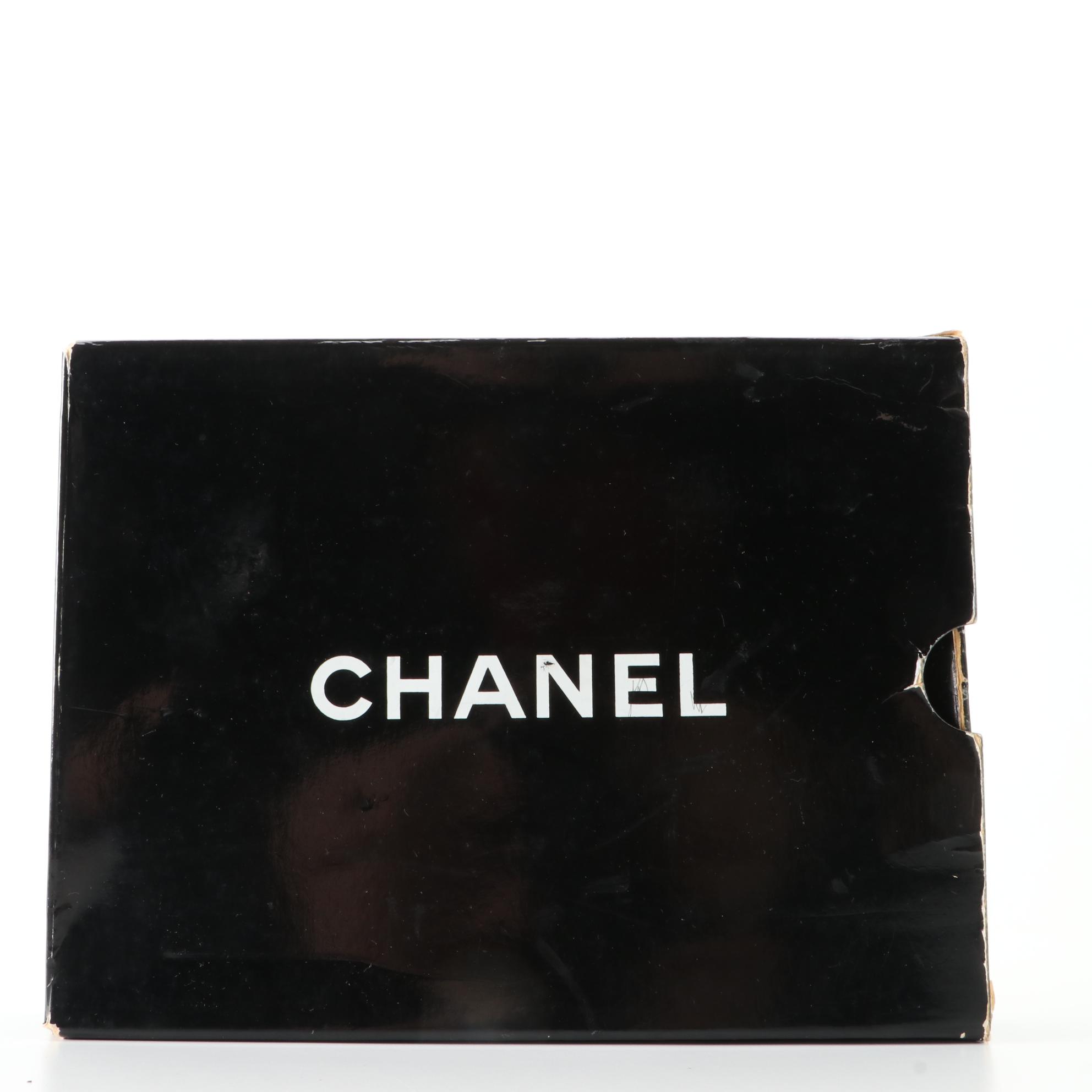 Chanel Quilted Leather Flap Shoulder Bag with Interwoven Chain Strap