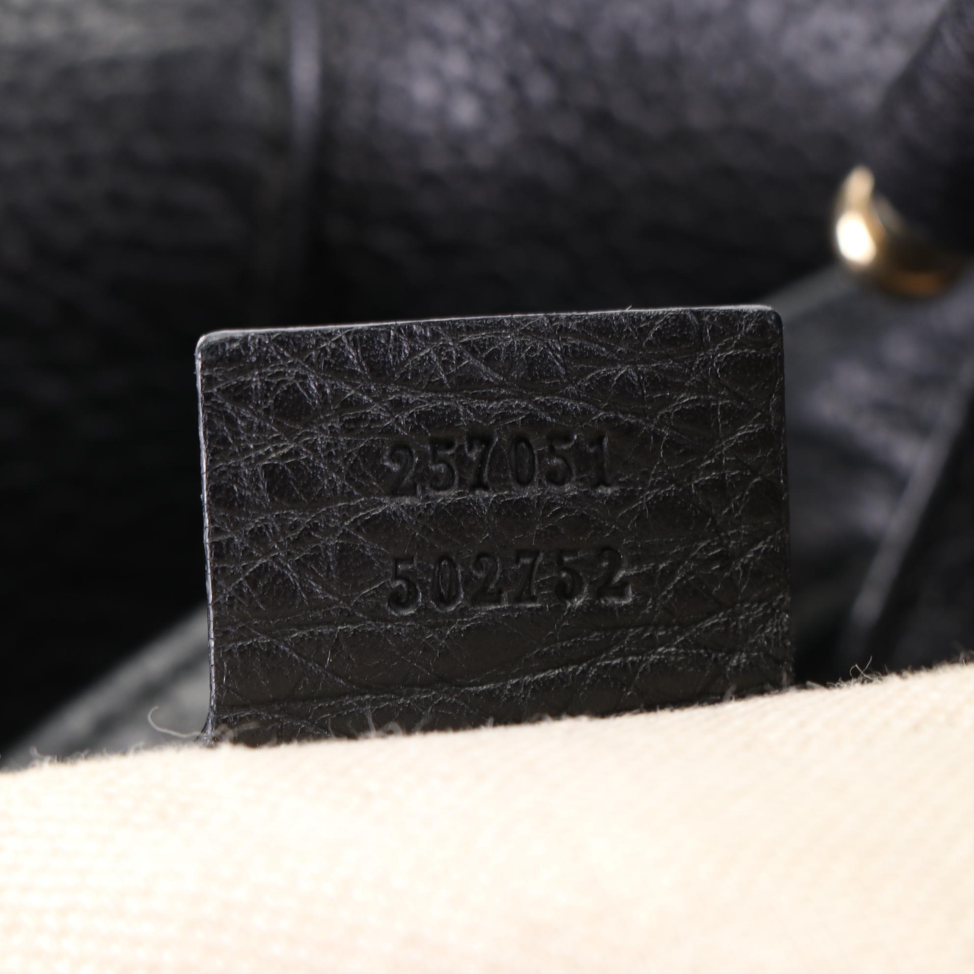 Gucci Greenwich Grain Leather Tote Bag