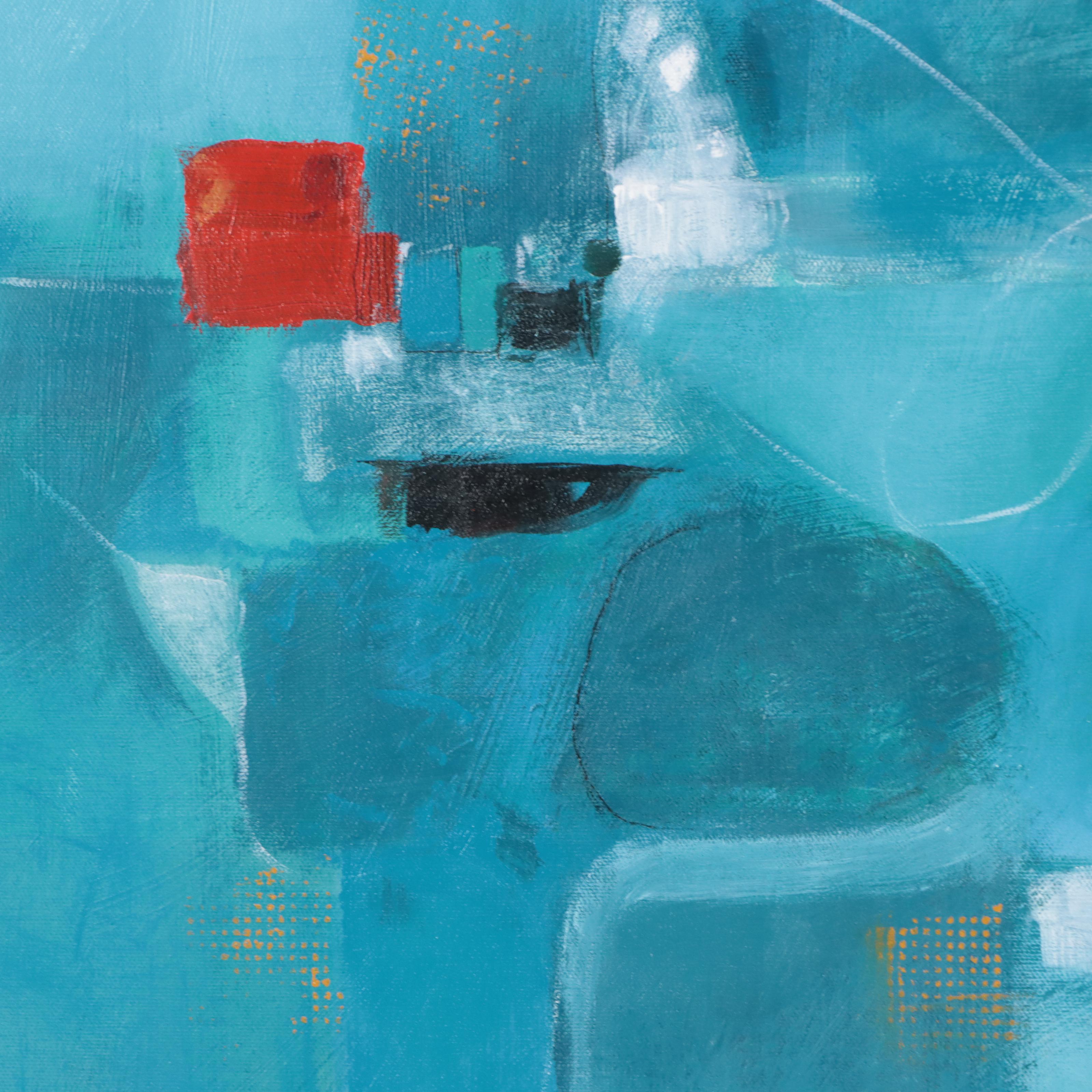 Eugene DeSmith Abstract Acrylic Painting, 2023