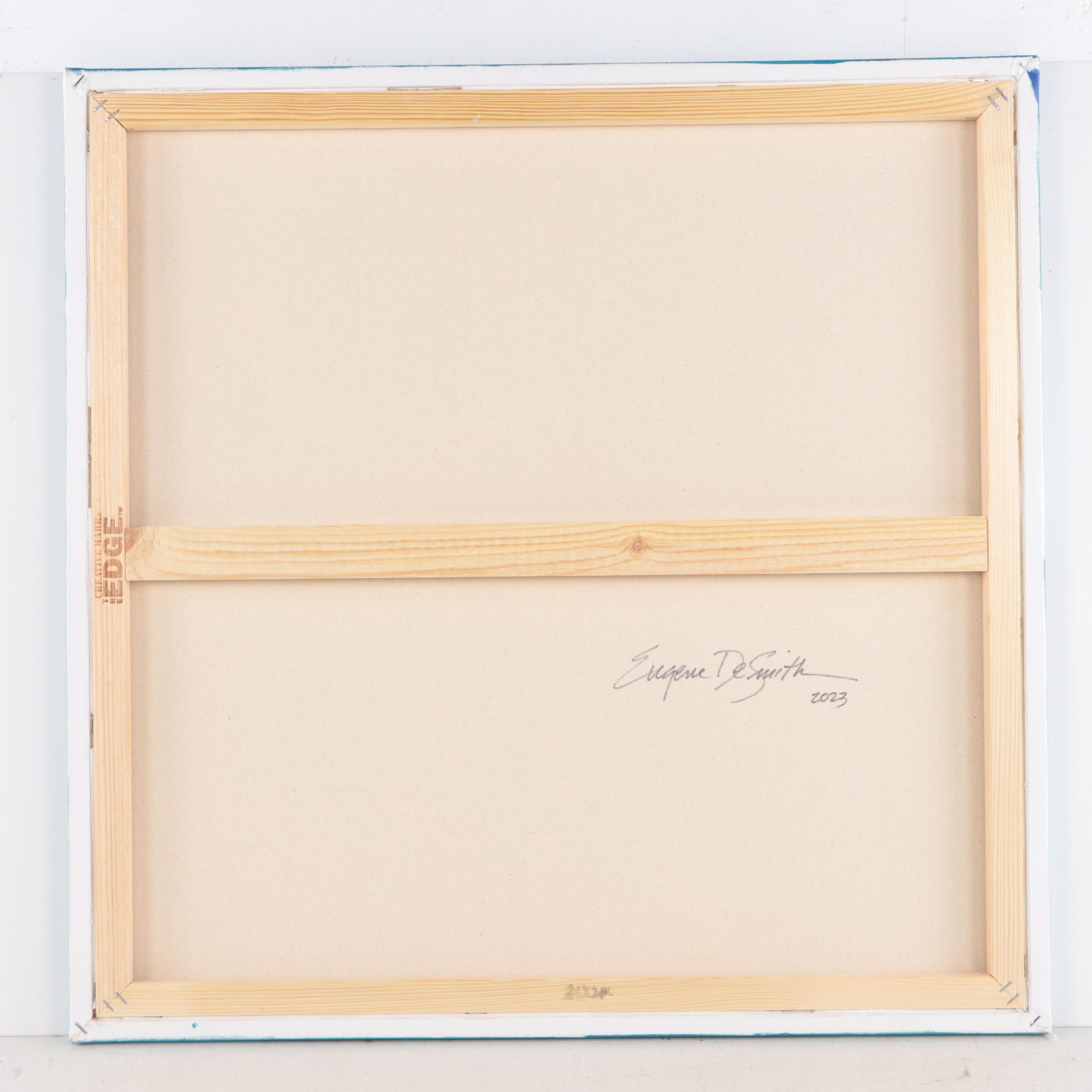 Eugene DeSmith Abstract Acrylic Painting, 2023