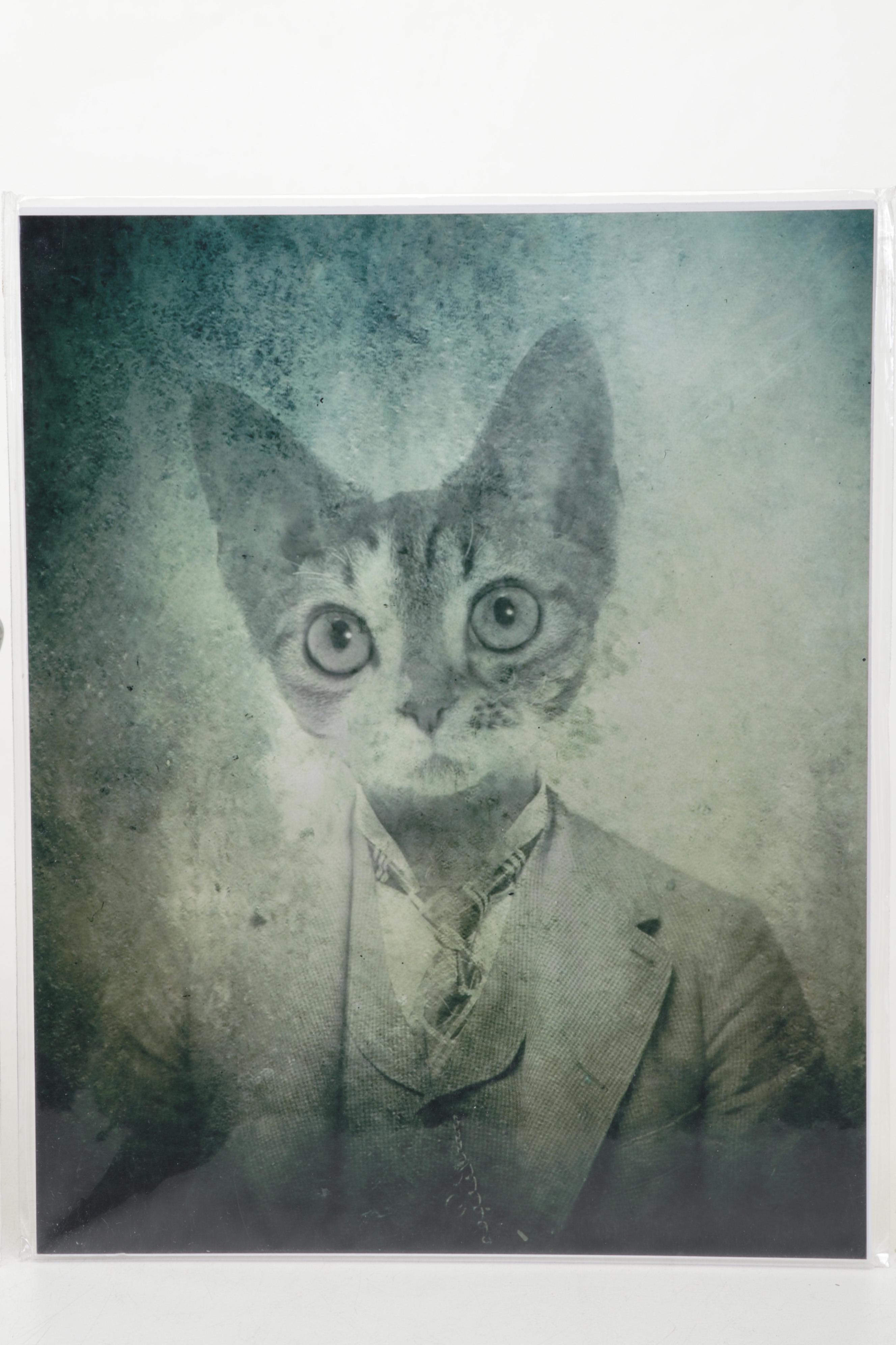 J. Bird Cremeans Victorian Style Animal Portrait Giclées, 21st Century