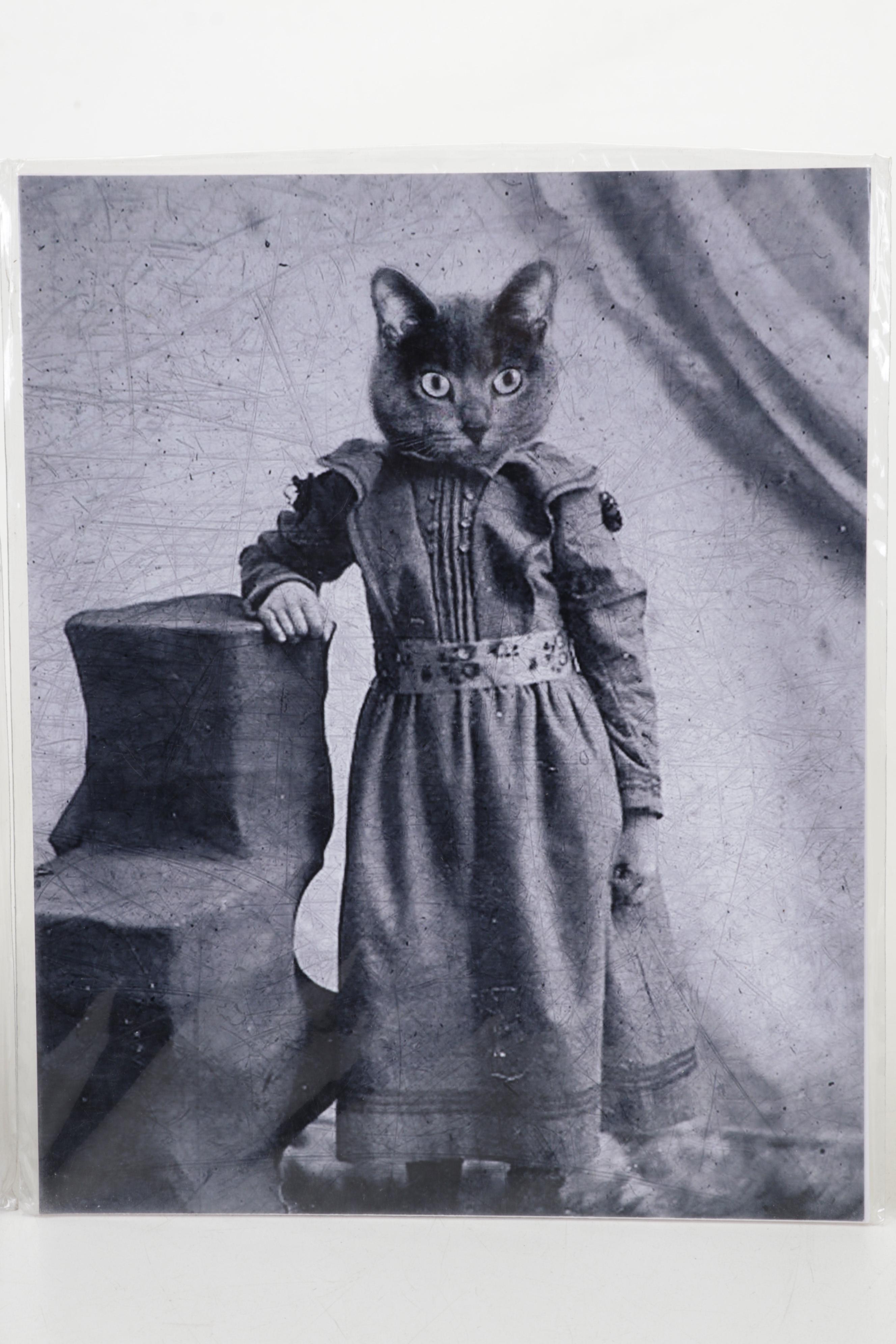 J. Bird Cremeans Victorian Style Animal Portrait Giclées, 21st Century