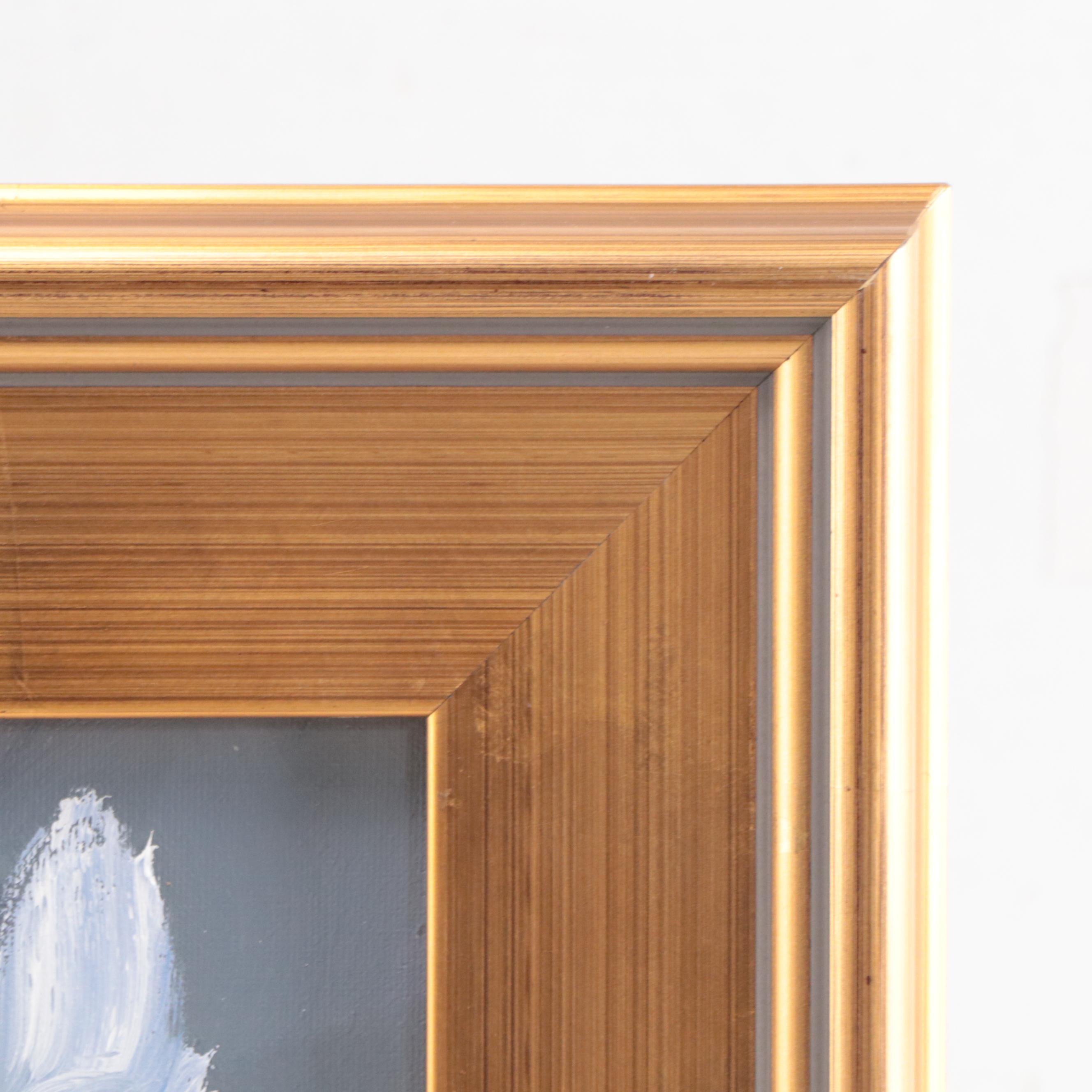 José M. Lima Floral Still Life Oil Painting, 2021