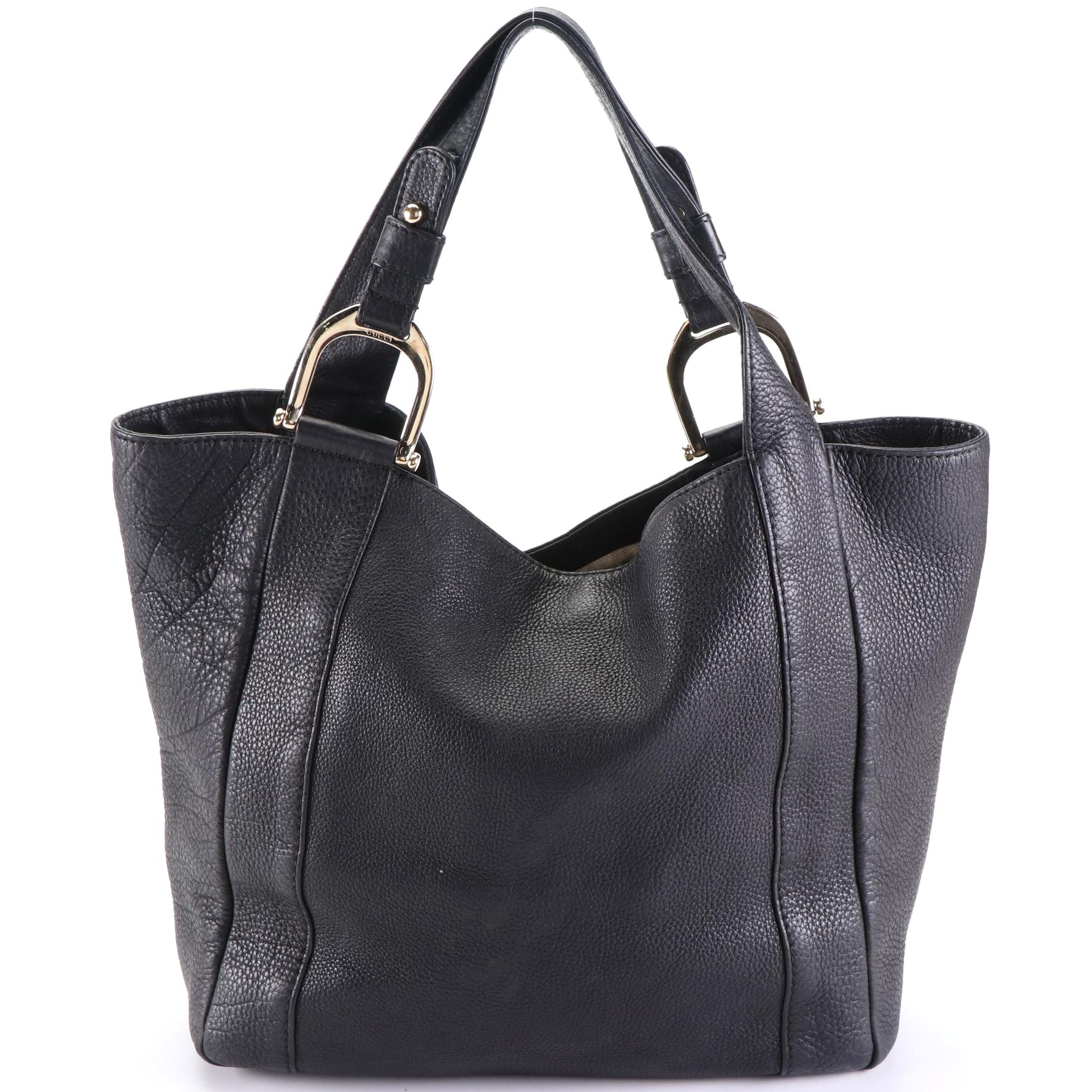 Gucci Greenwich Grain Leather Tote Bag