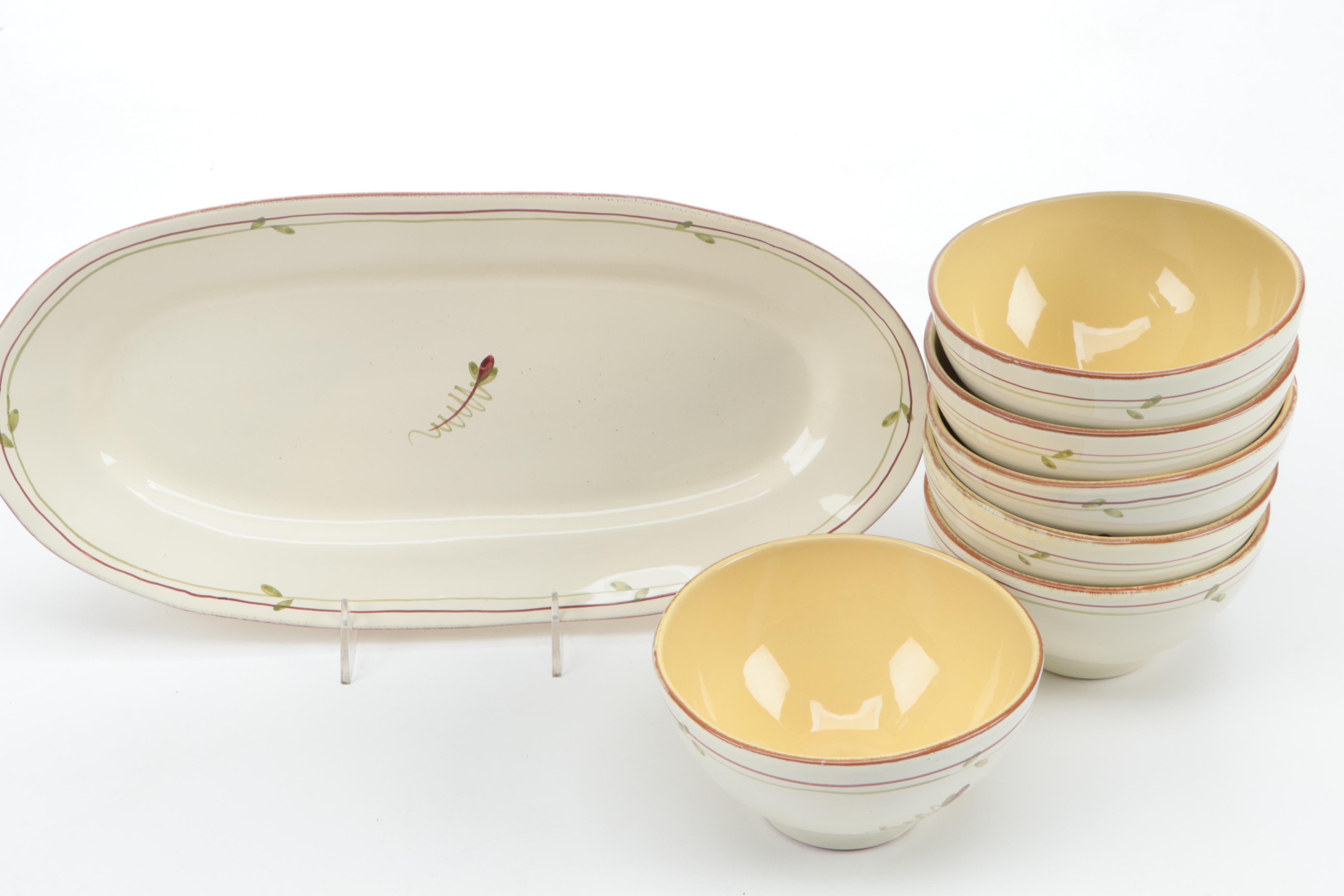 Vietri Italian Glazed Terracotta Dinnerware