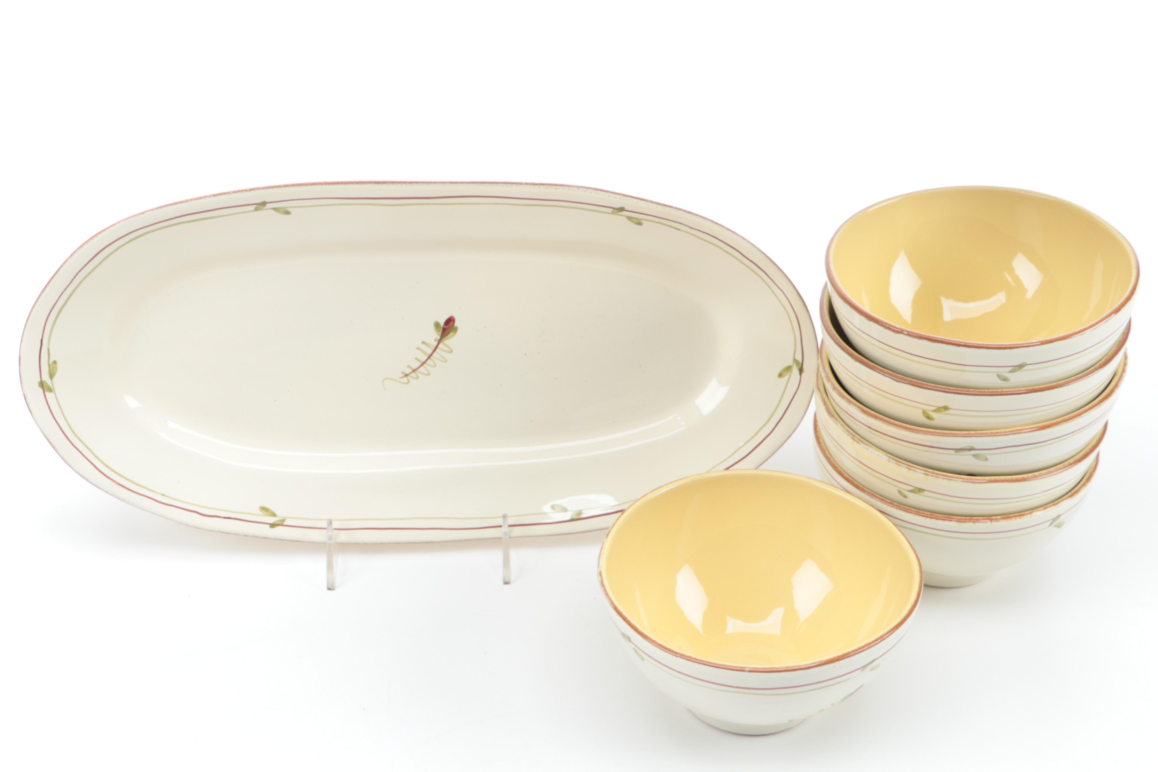 Vietri Italian Glazed Terracotta Dinnerware