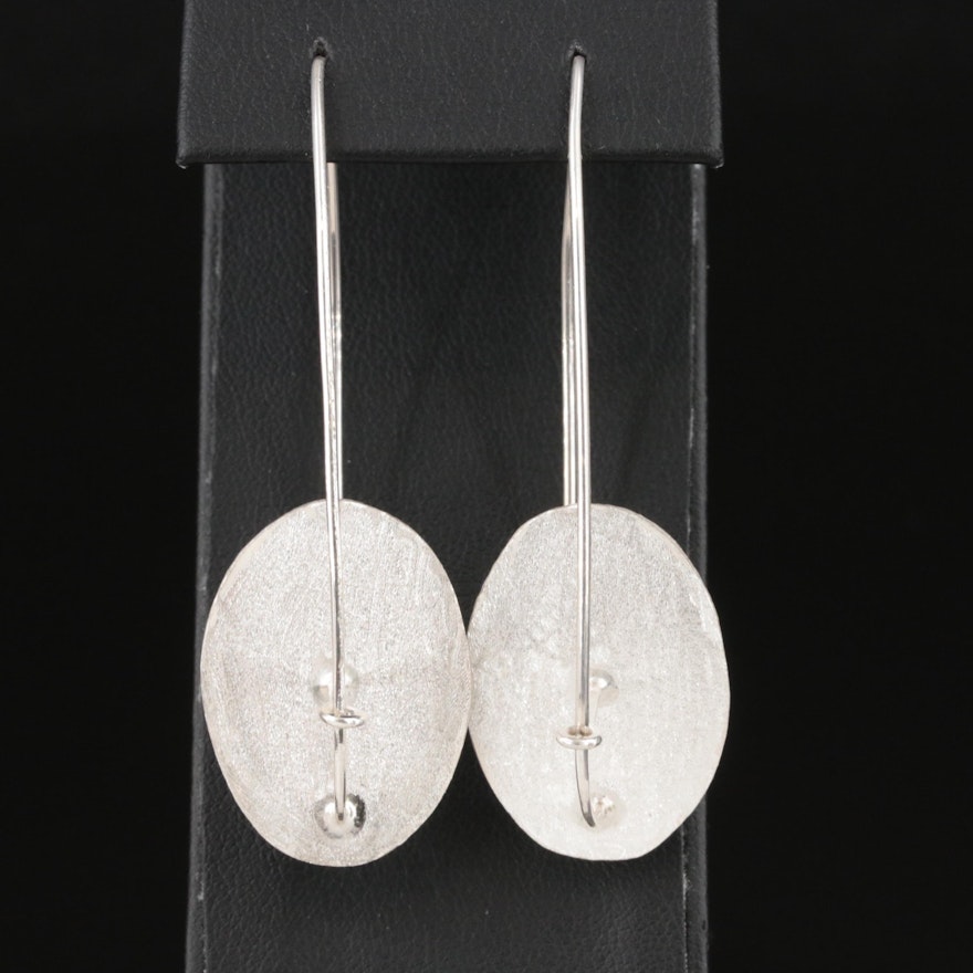 Studio Style 950 Silver Geometric Earrings