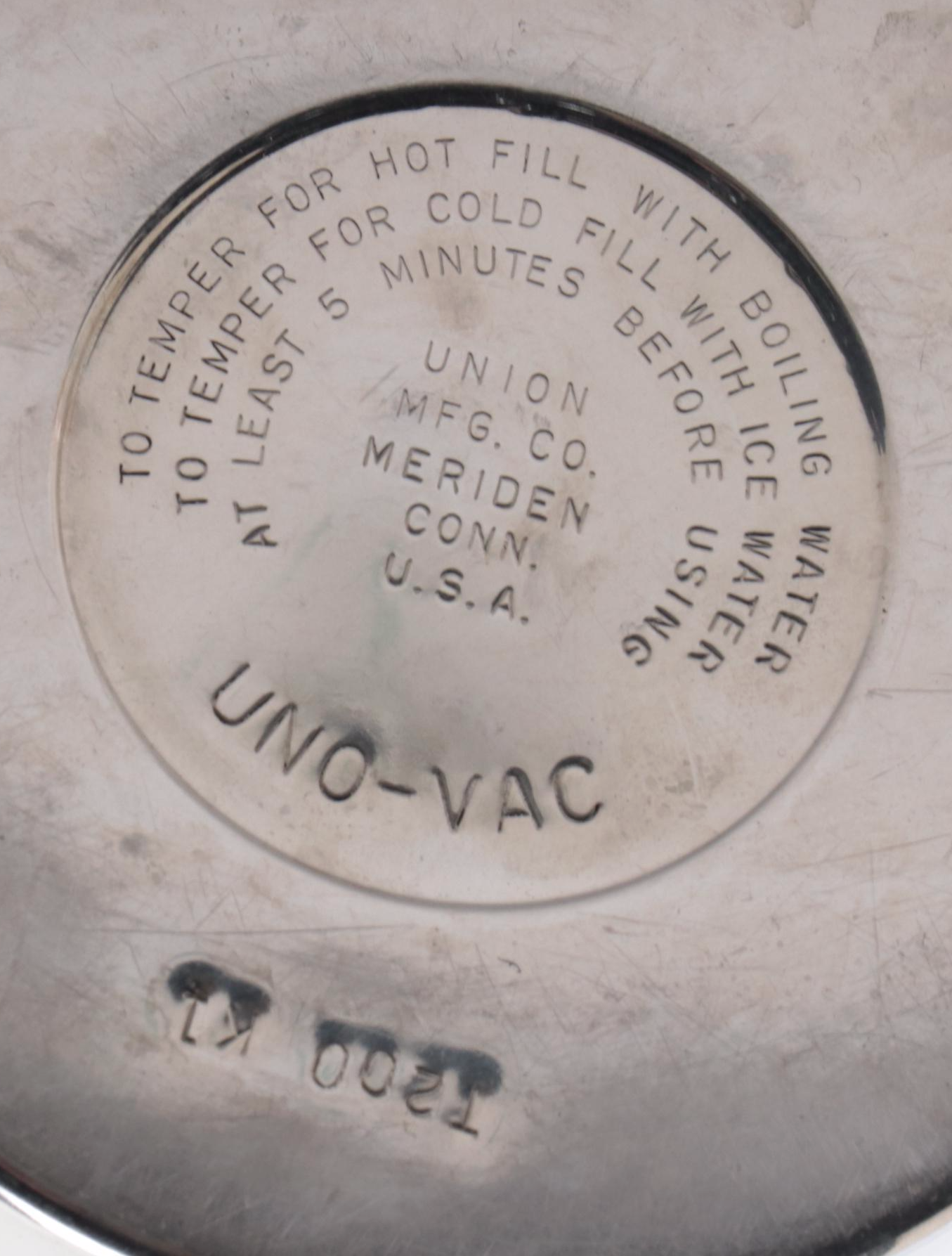 Uno-Vac and Stanley Stainless Steel Insulated Bottles, Mid to Late 20th Century