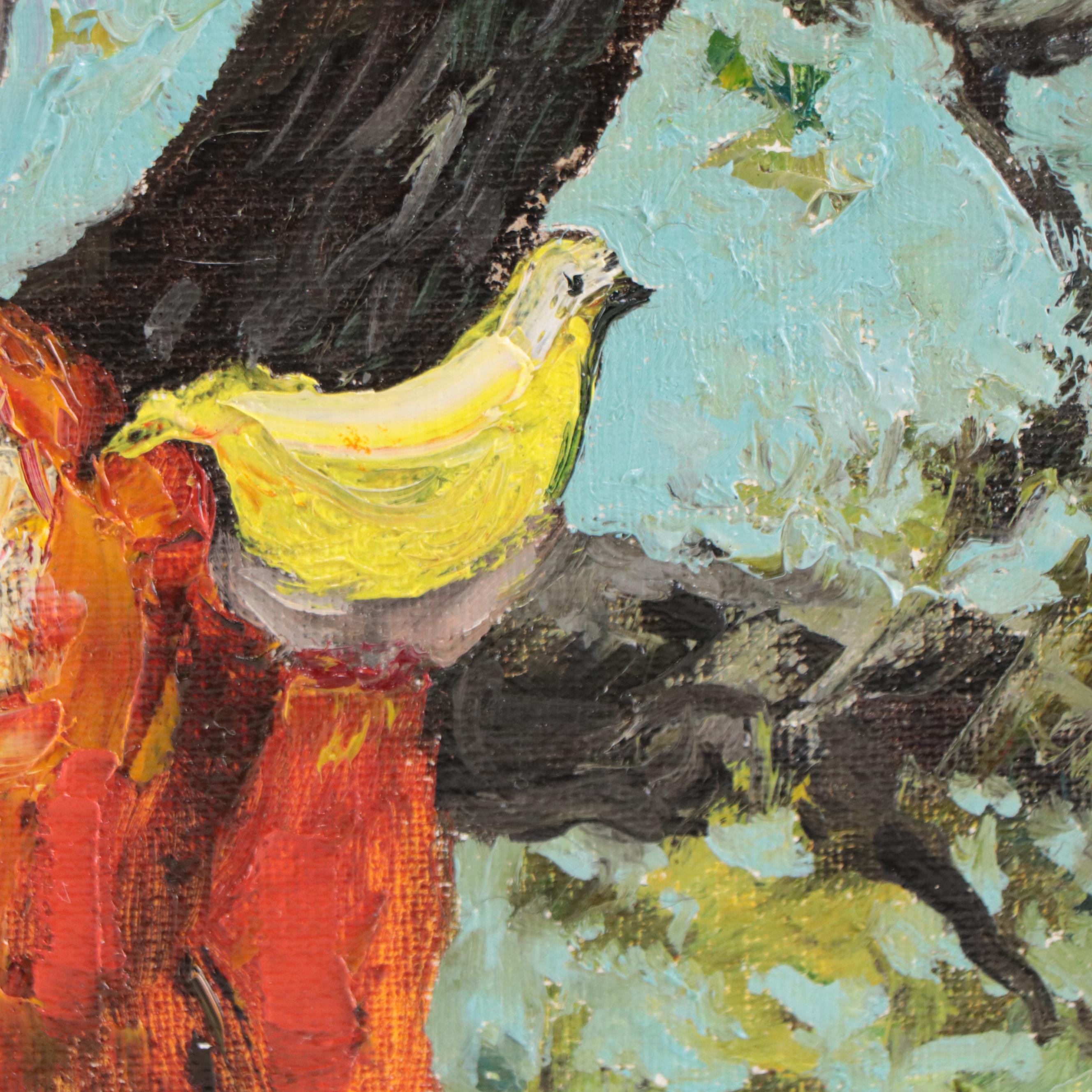 Garncarek Aleksander Oil Painting "Pod Drzewem," 2022