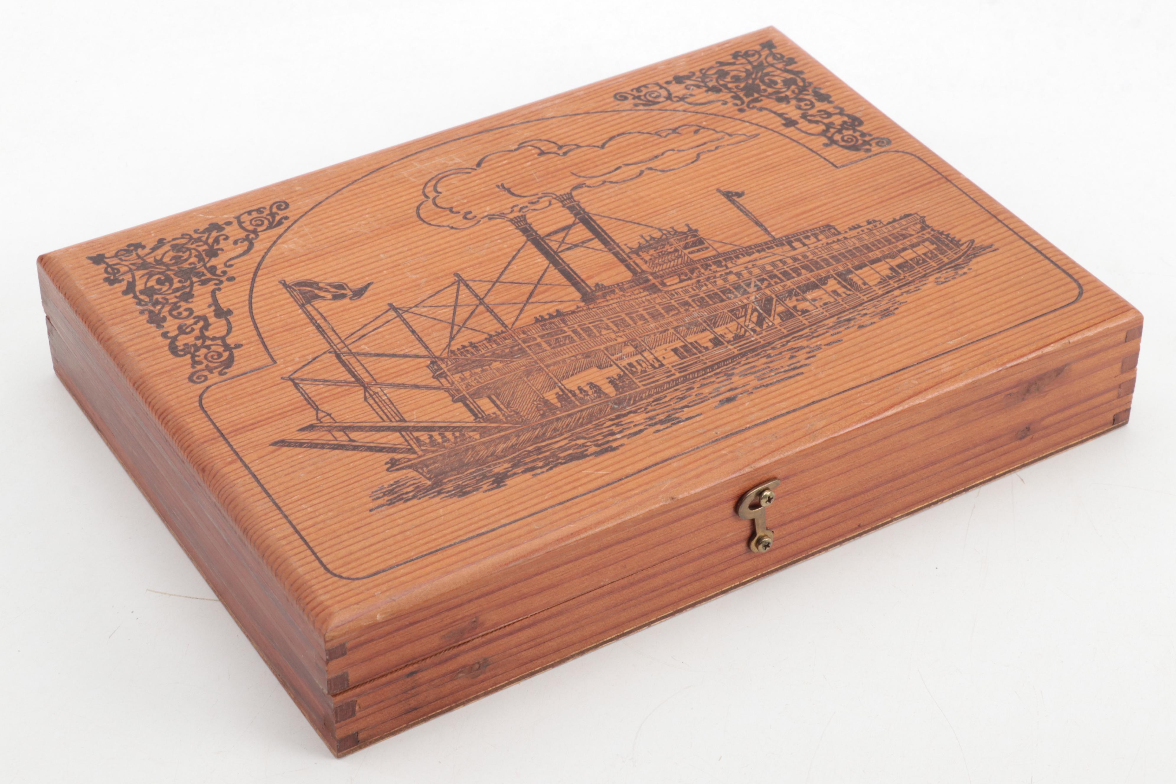 La Flor Dominicana and Madrigal Habana Cigar Boxes with Stationary Box