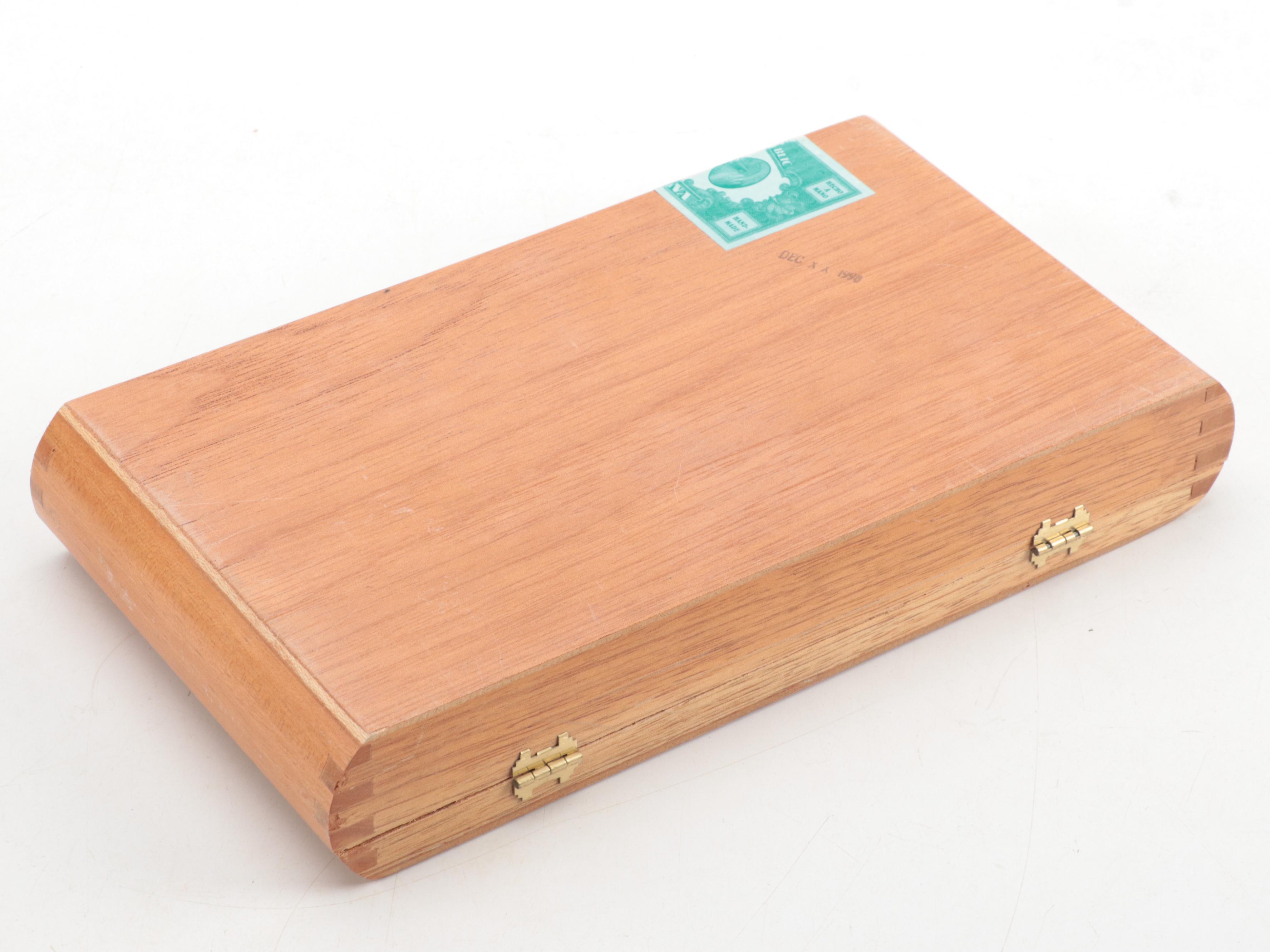 La Flor Dominicana and Madrigal Habana Cigar Boxes with Stationary Box