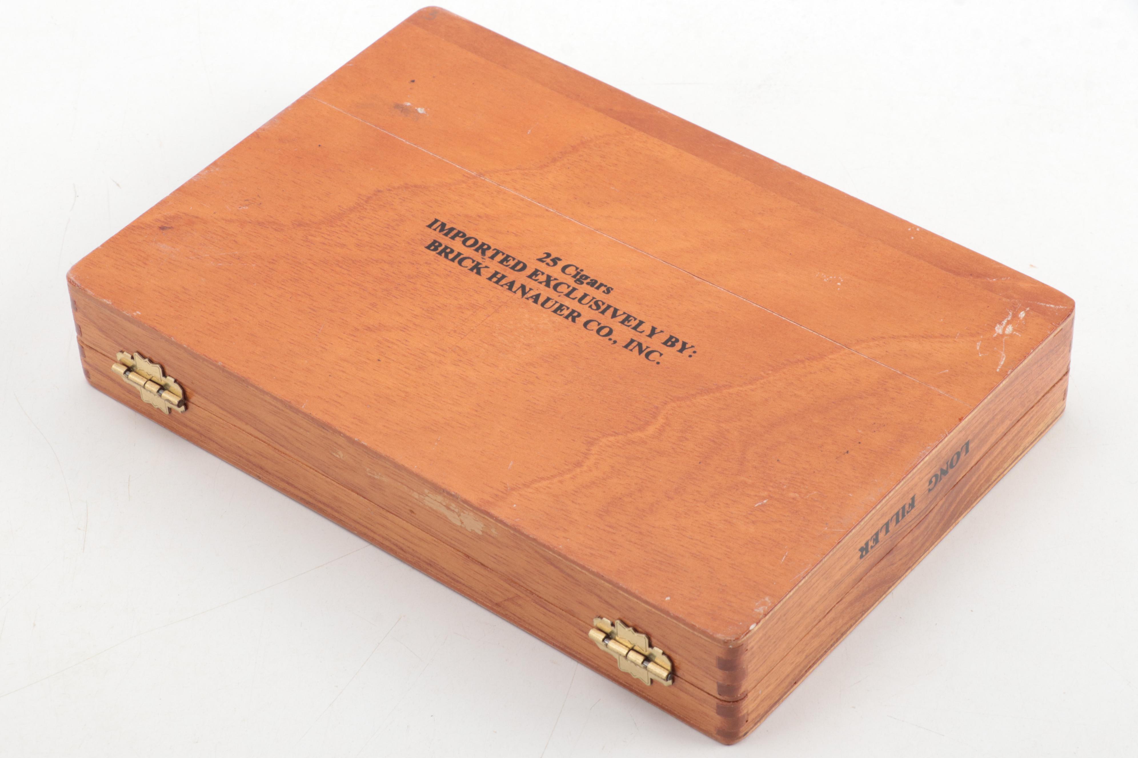 La Flor Dominicana and Madrigal Habana Cigar Boxes with Stationary Box