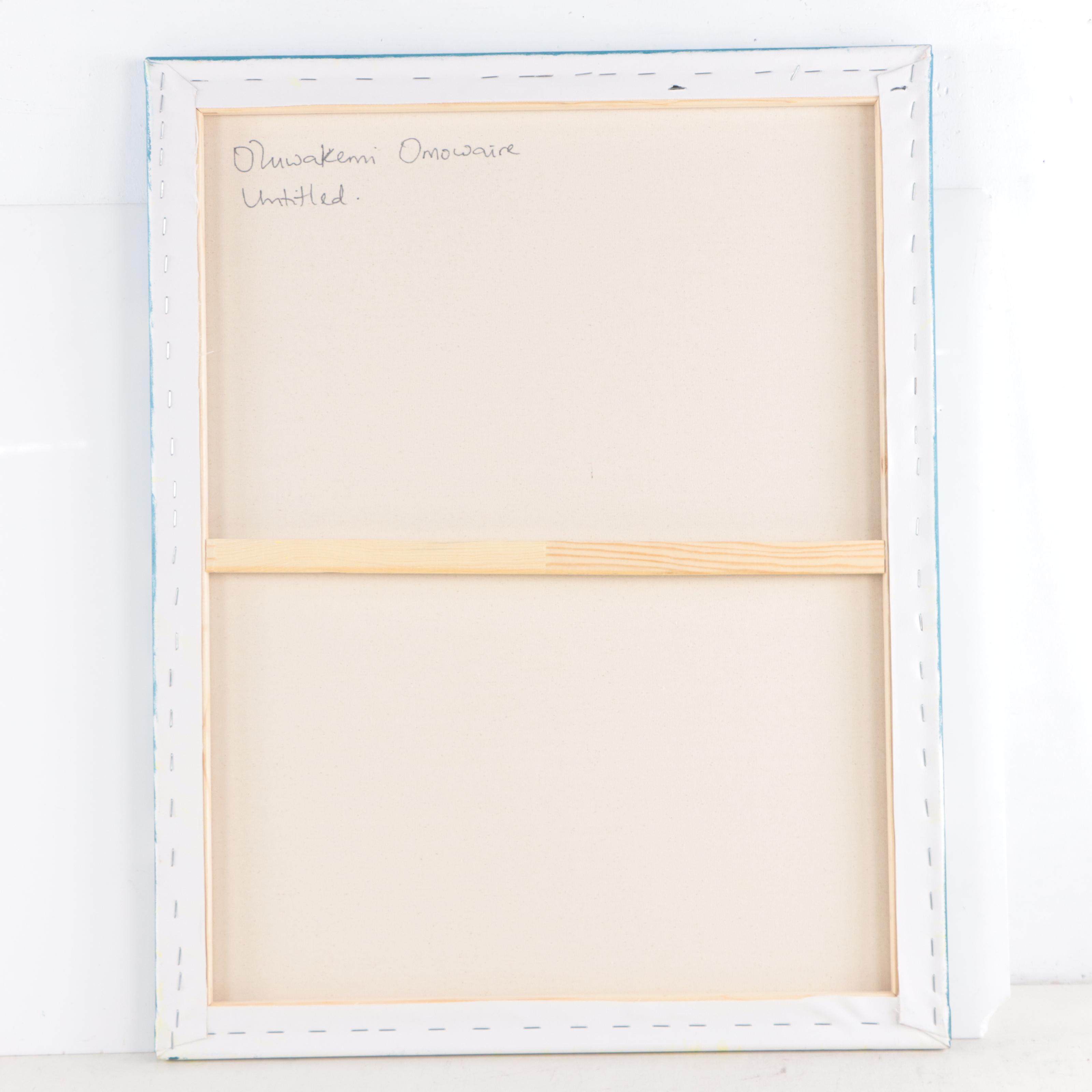 Oluwakemi Omowaire Oil Portrait, 21st Century