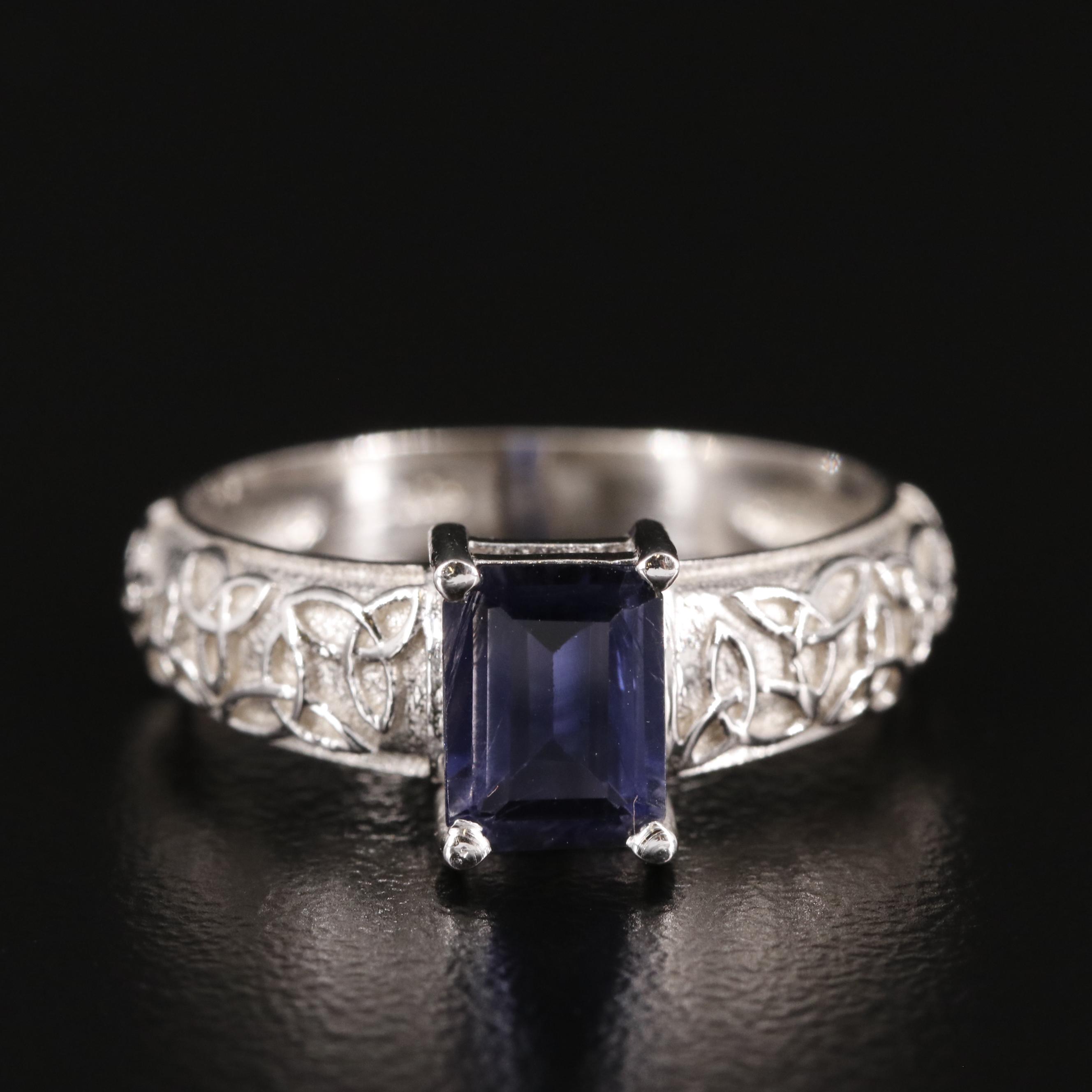 Sterling Tanzanite Ring