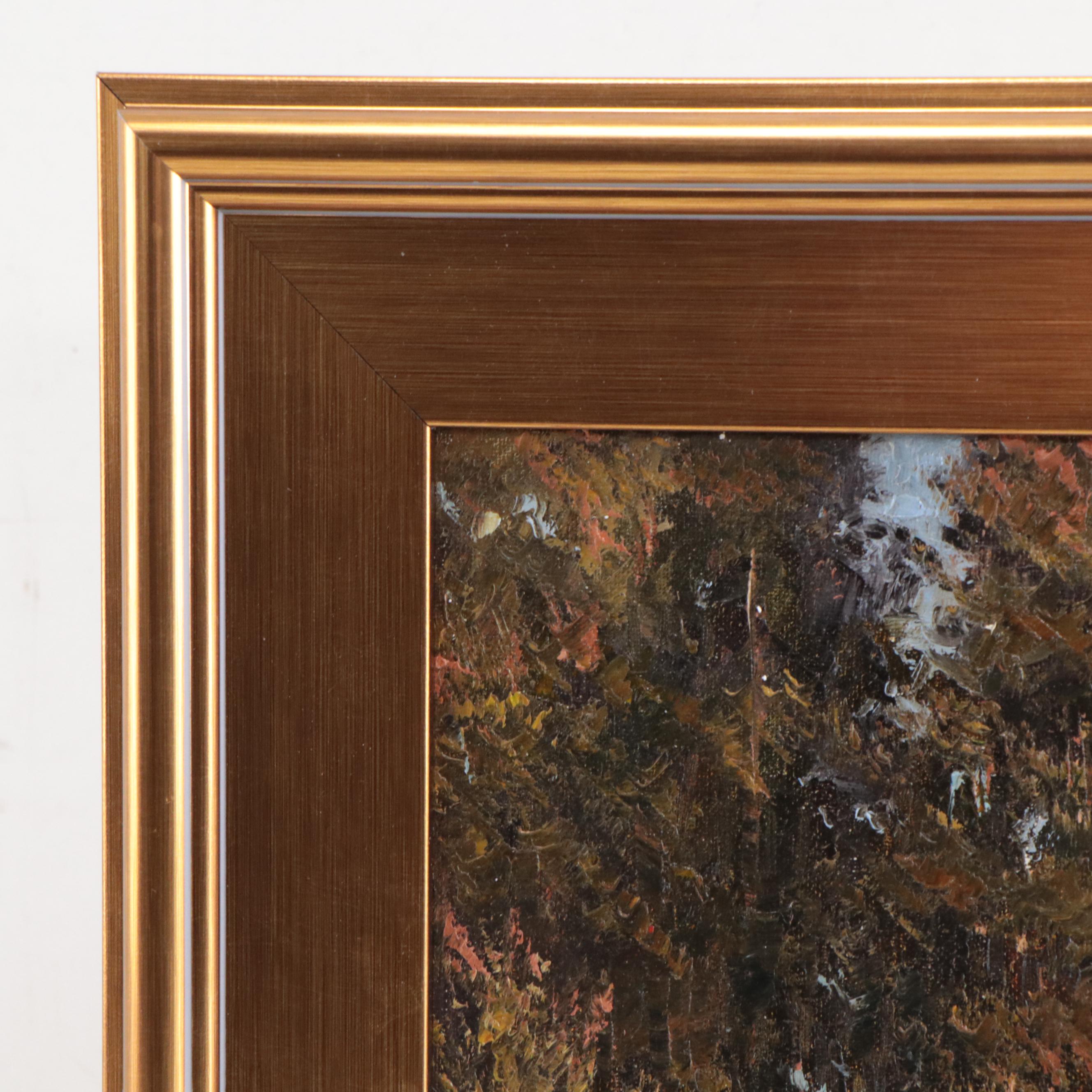 Garncarek Aleksander Oil Painting "Las," 2022