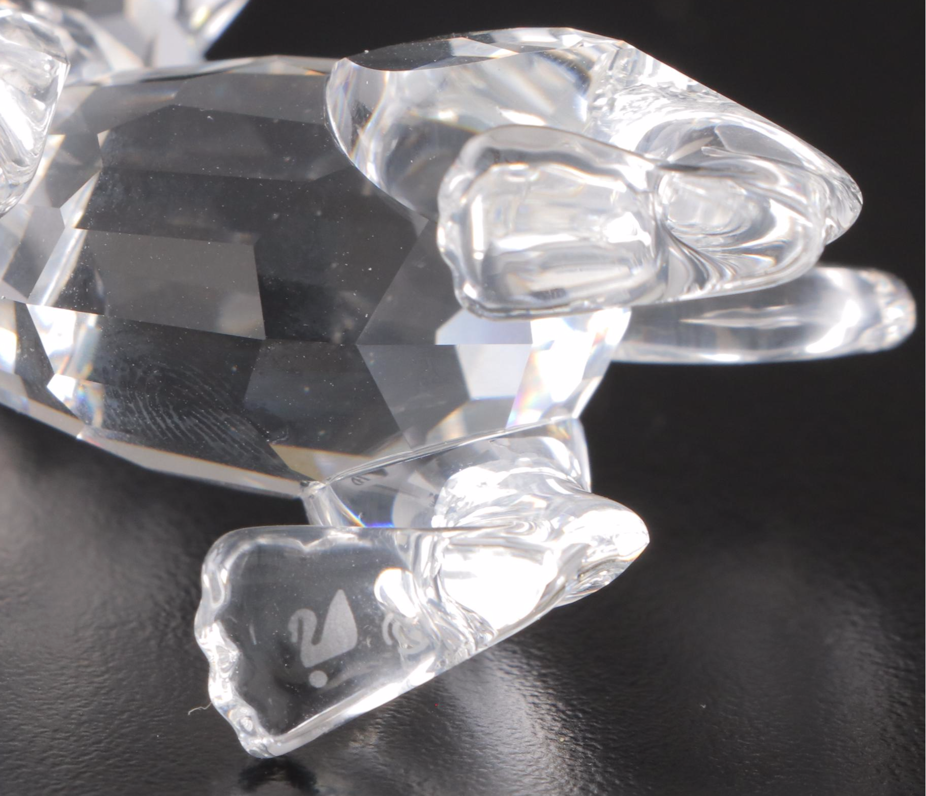 Swarovski "Three South Sea Fish," "Goldfish," and "Baby Lion Cub" Figurines