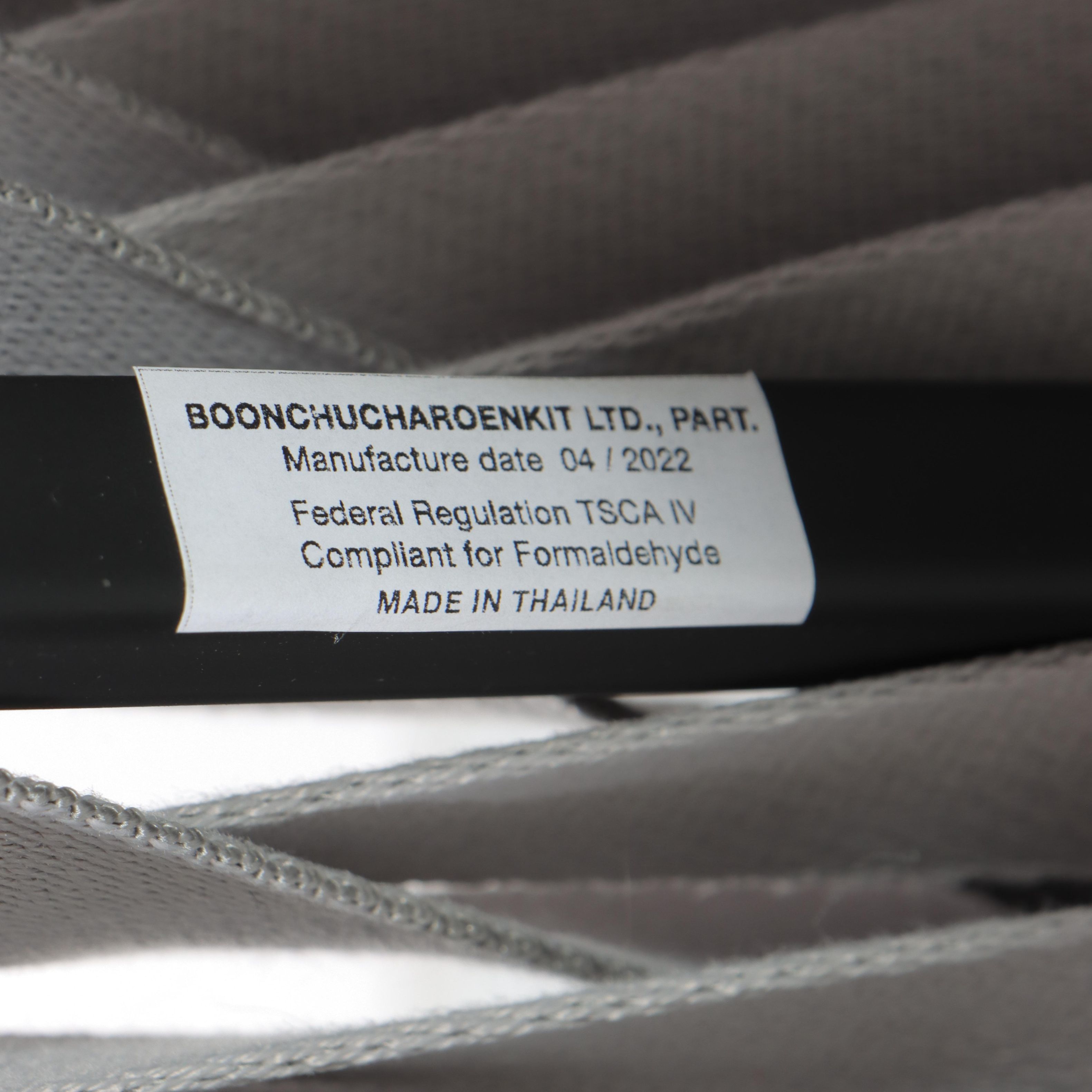 Nuttapong Charoenkitivarakorn for The Philipps Collection Seatbelt Dining Chair