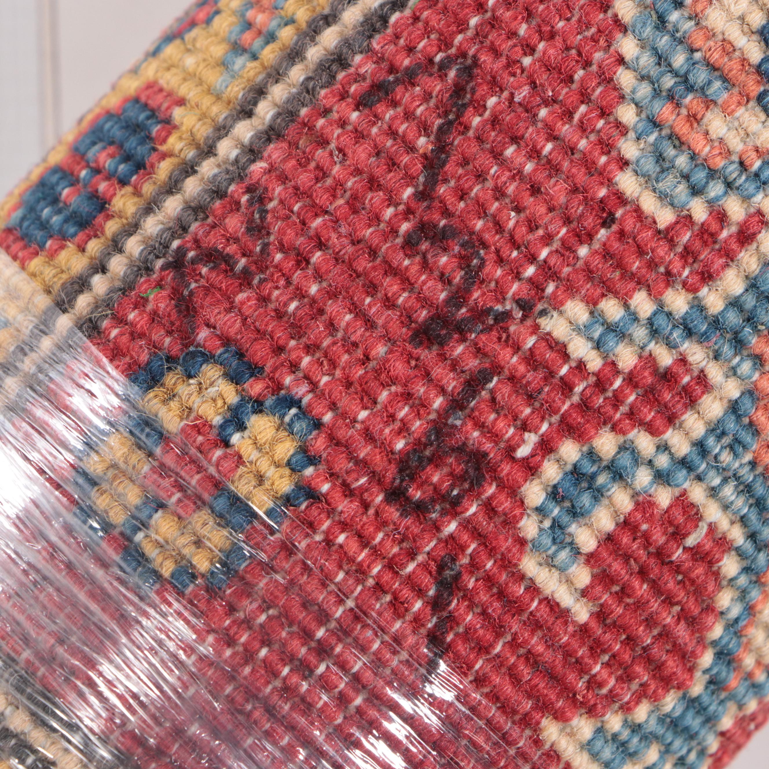 3'5 x 4'7 Hand-Knotted Pakistani Kazak Accent Rug