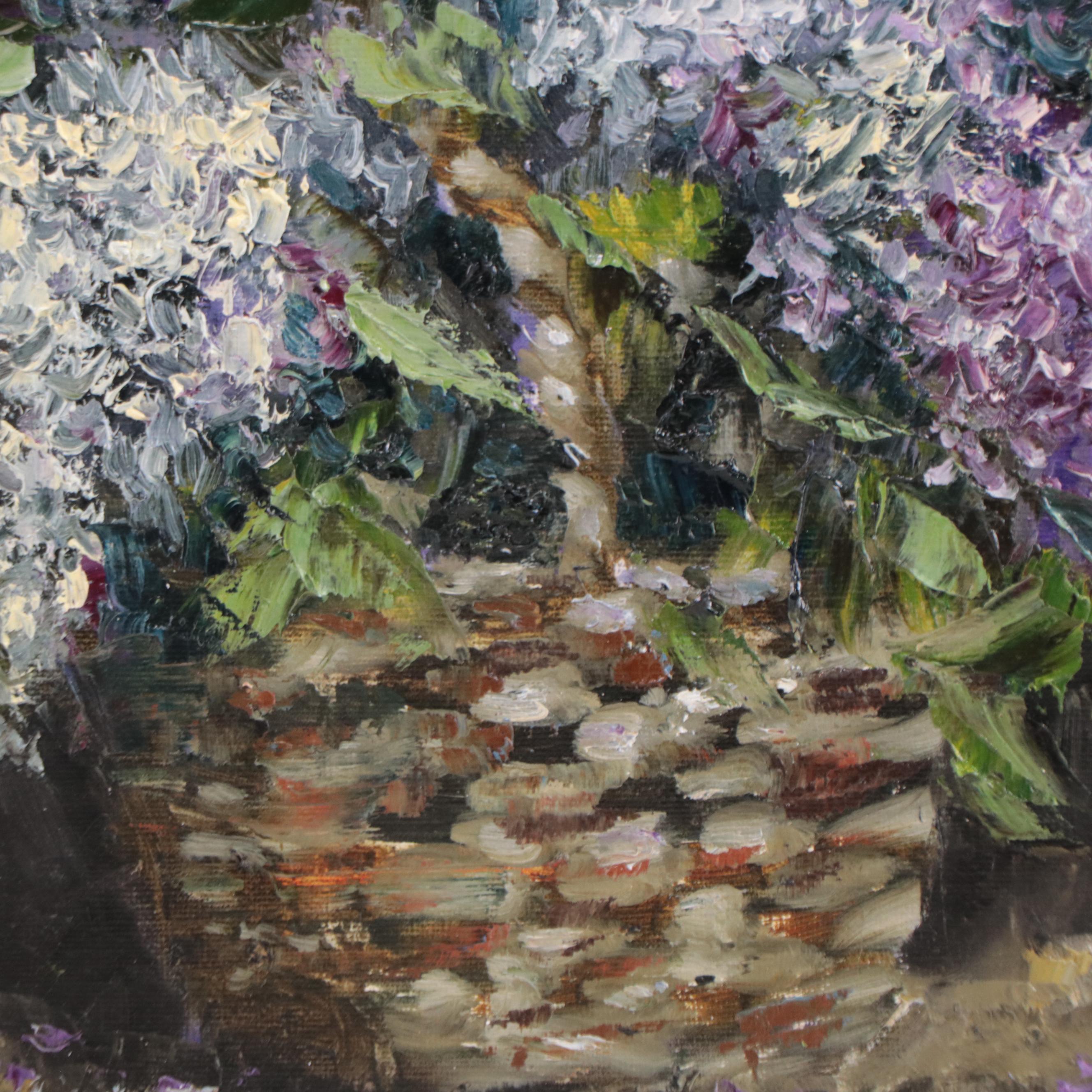 Garncarek Aleksander Oil Painting "Bzy w koszu," 2023