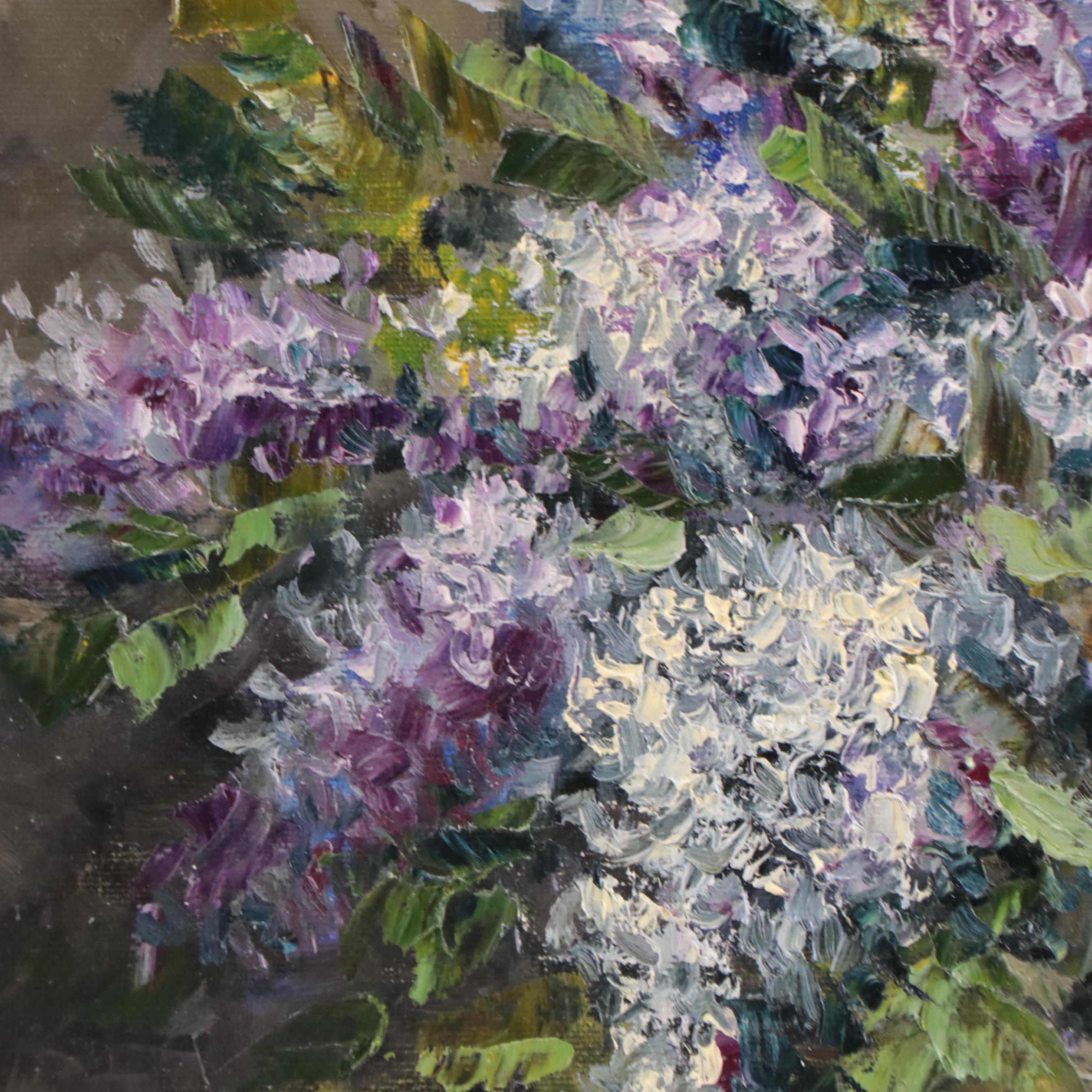 Garncarek Aleksander Oil Painting "Bzy w koszu," 2023