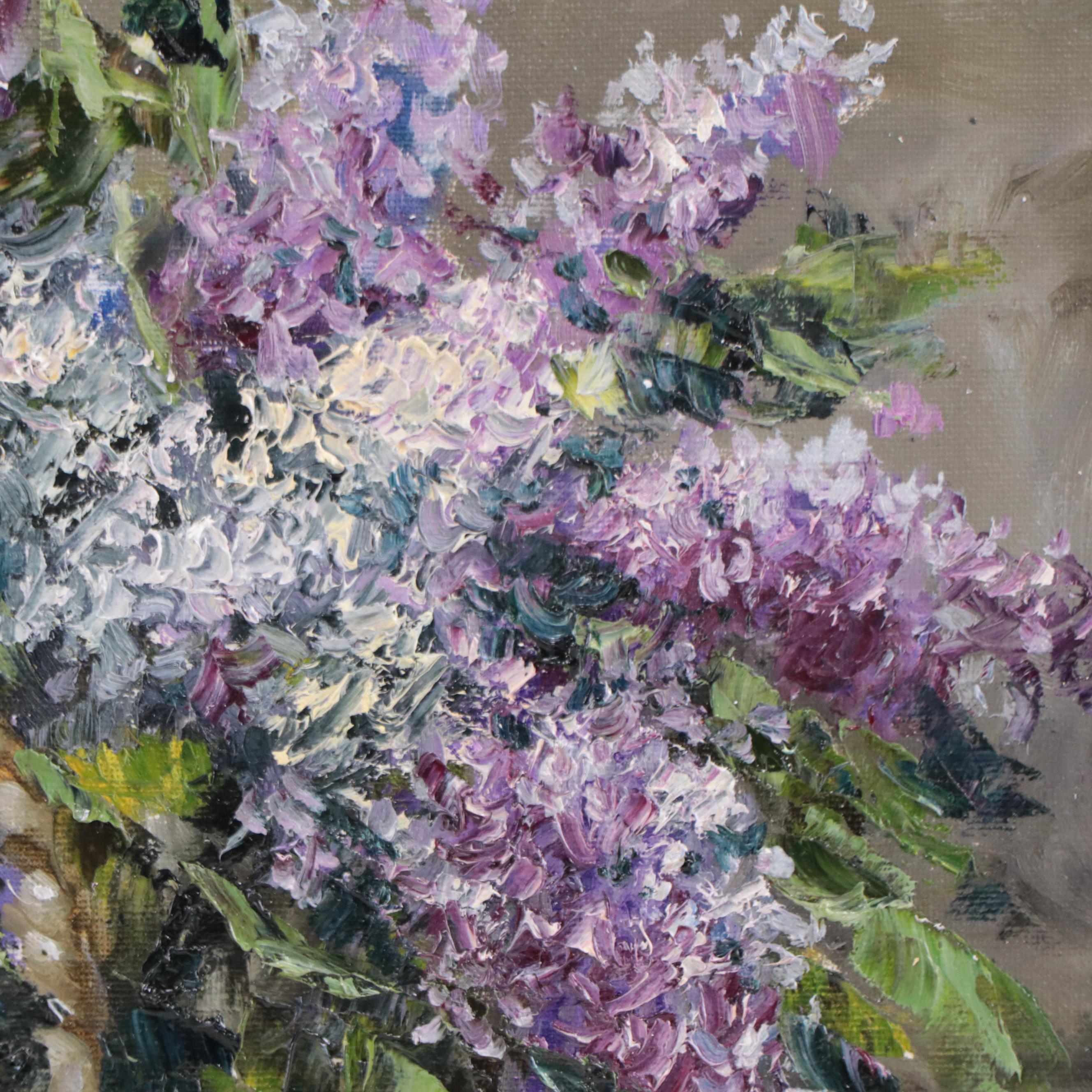 Garncarek Aleksander Oil Painting "Bzy w koszu," 2023