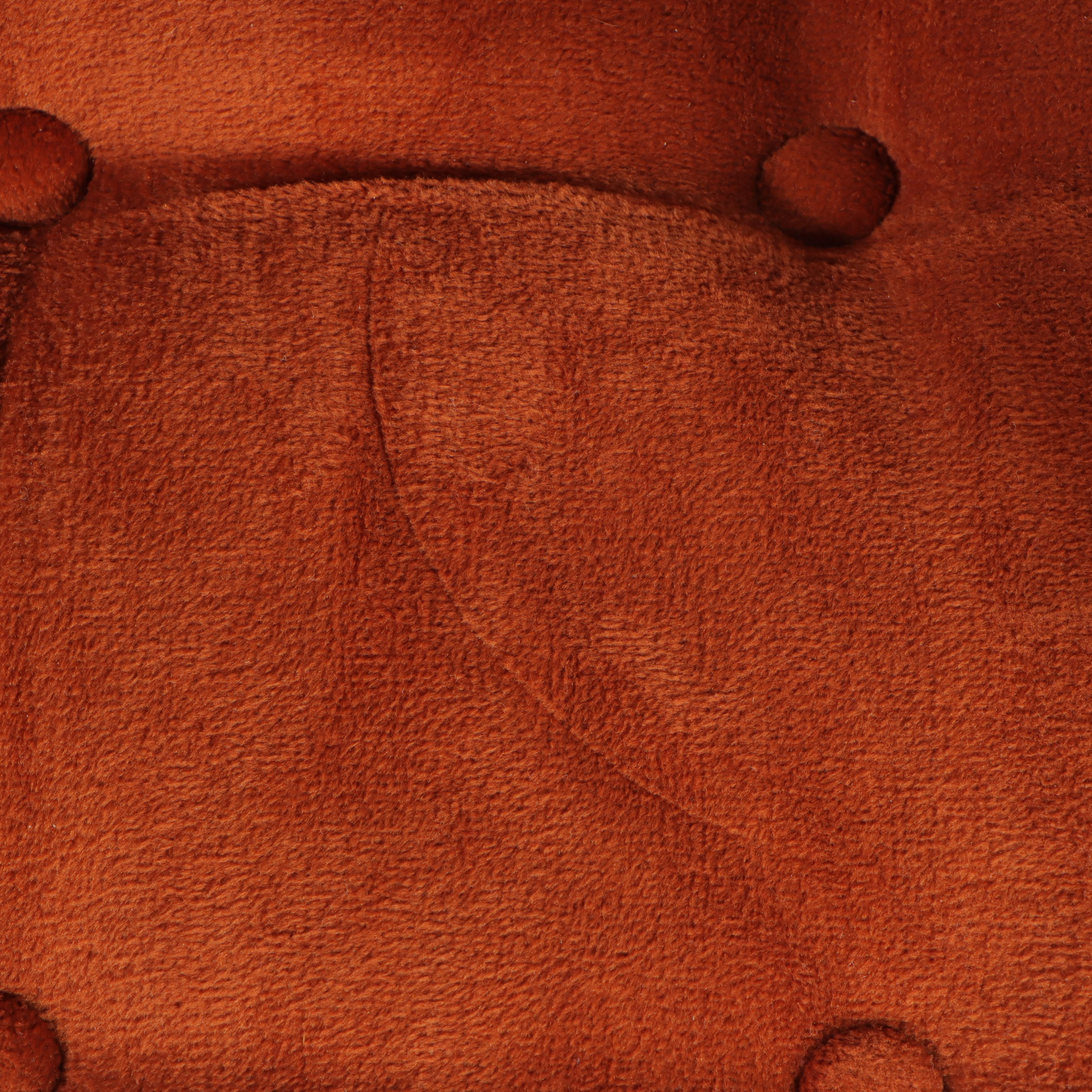 Neoclassical Style Buttoned-Down and Caned Hardwood Armchair, circa 1970