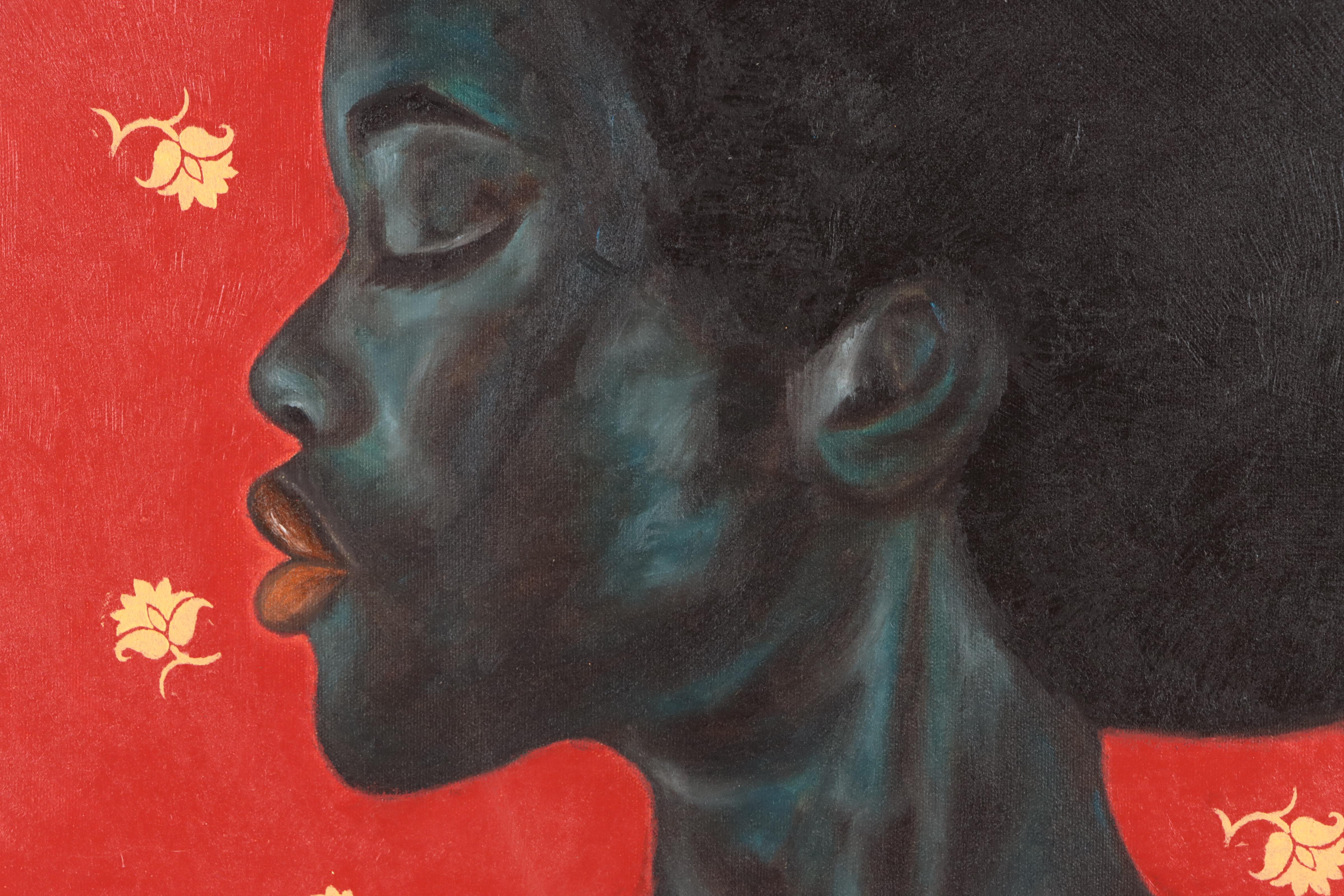 Oluwakemi Omowaire Oil Painting "Adesewa," 2023