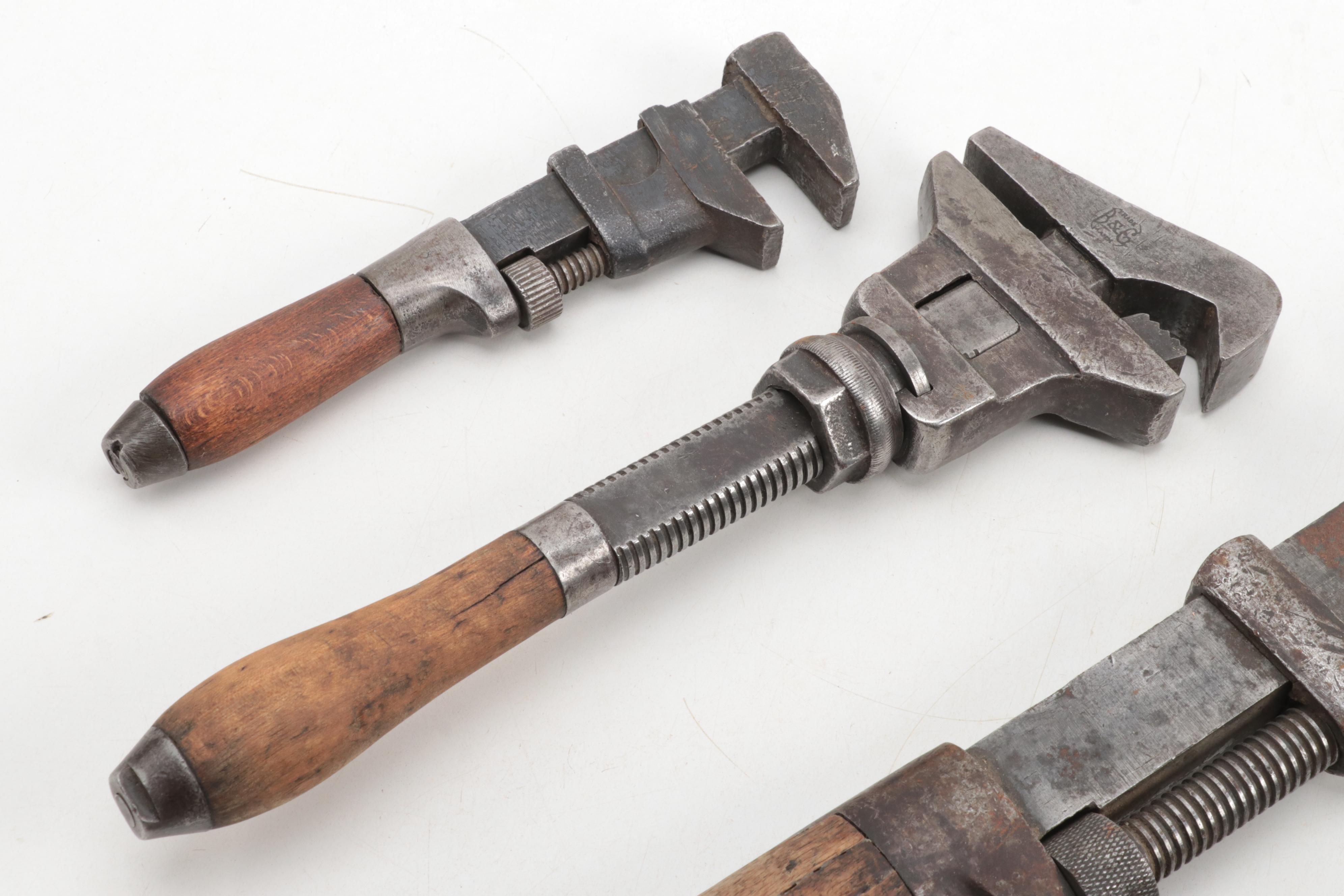 Adjustable Wrenches, Early 20th Century