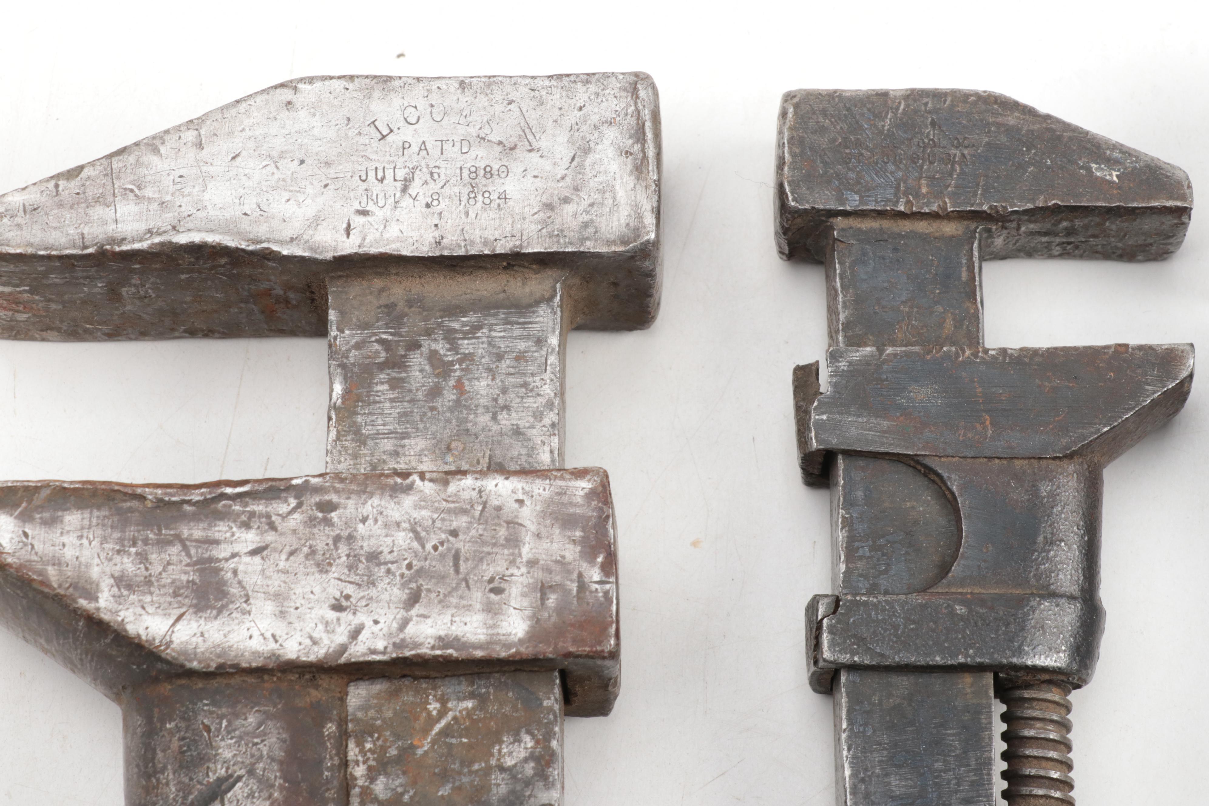 Adjustable Wrenches, Early 20th Century