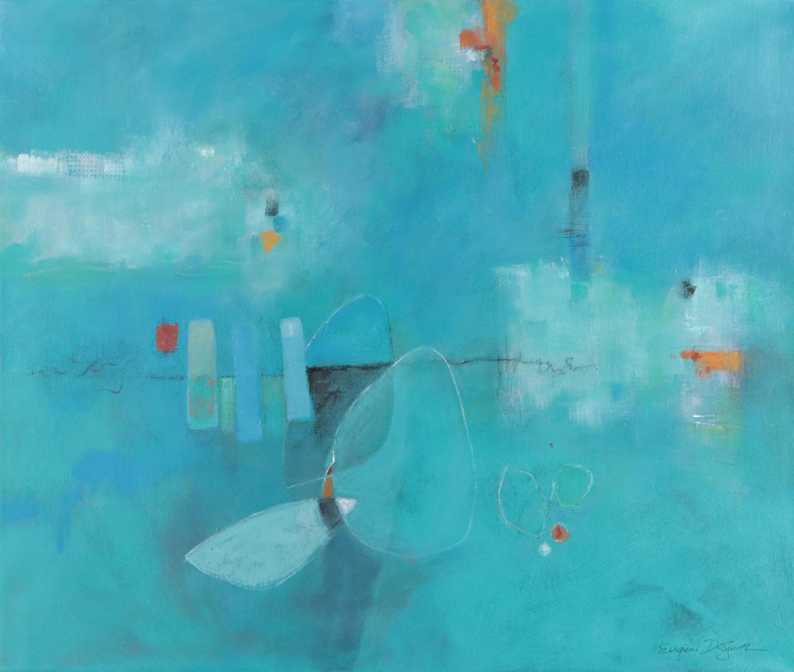 Eugene DeSmith Abstract Acrylic Painting, 2023