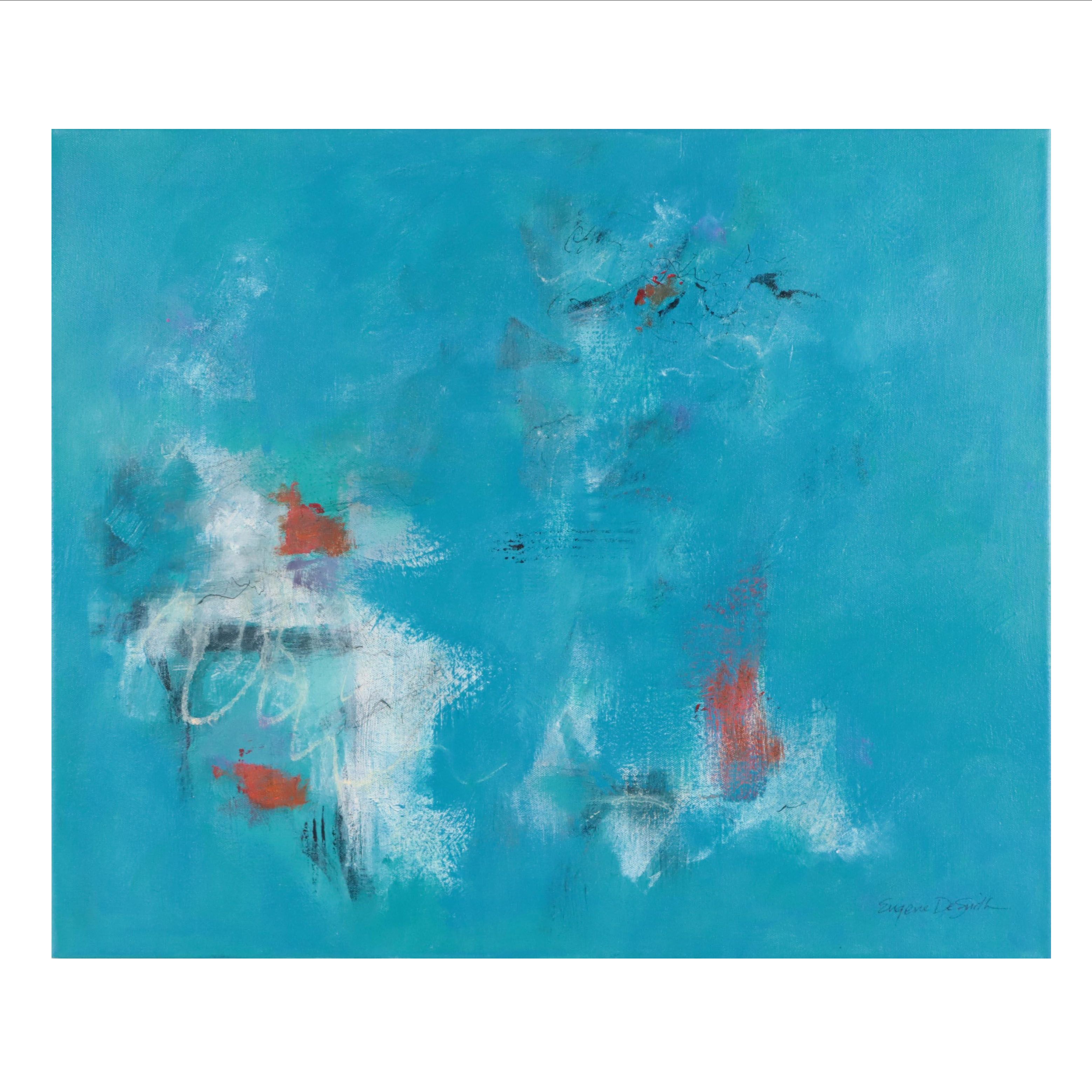 Eugene DeSmith Abstract Acrylic Painting, 2023