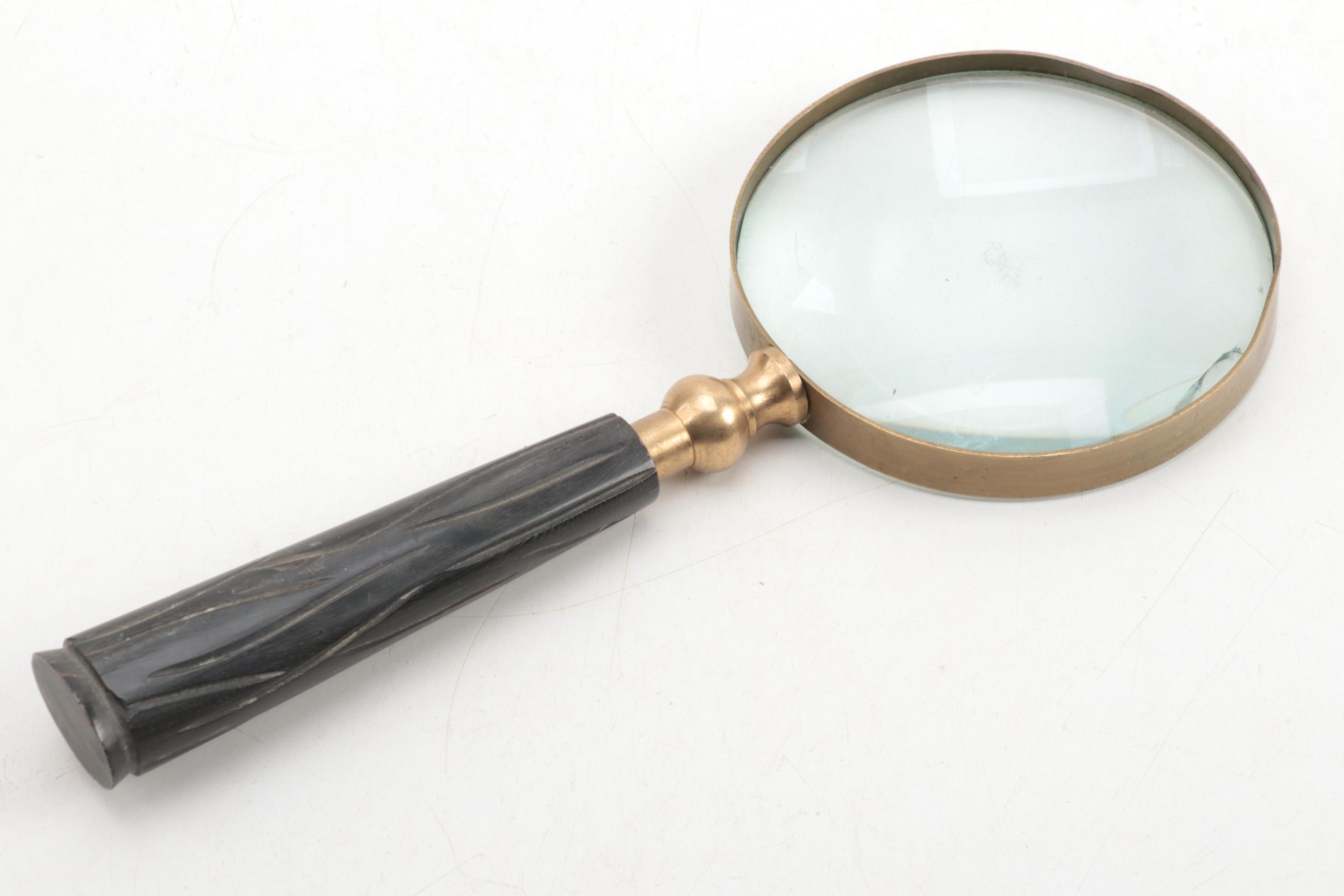 Antler and Horn Handled Magnifying Glasses