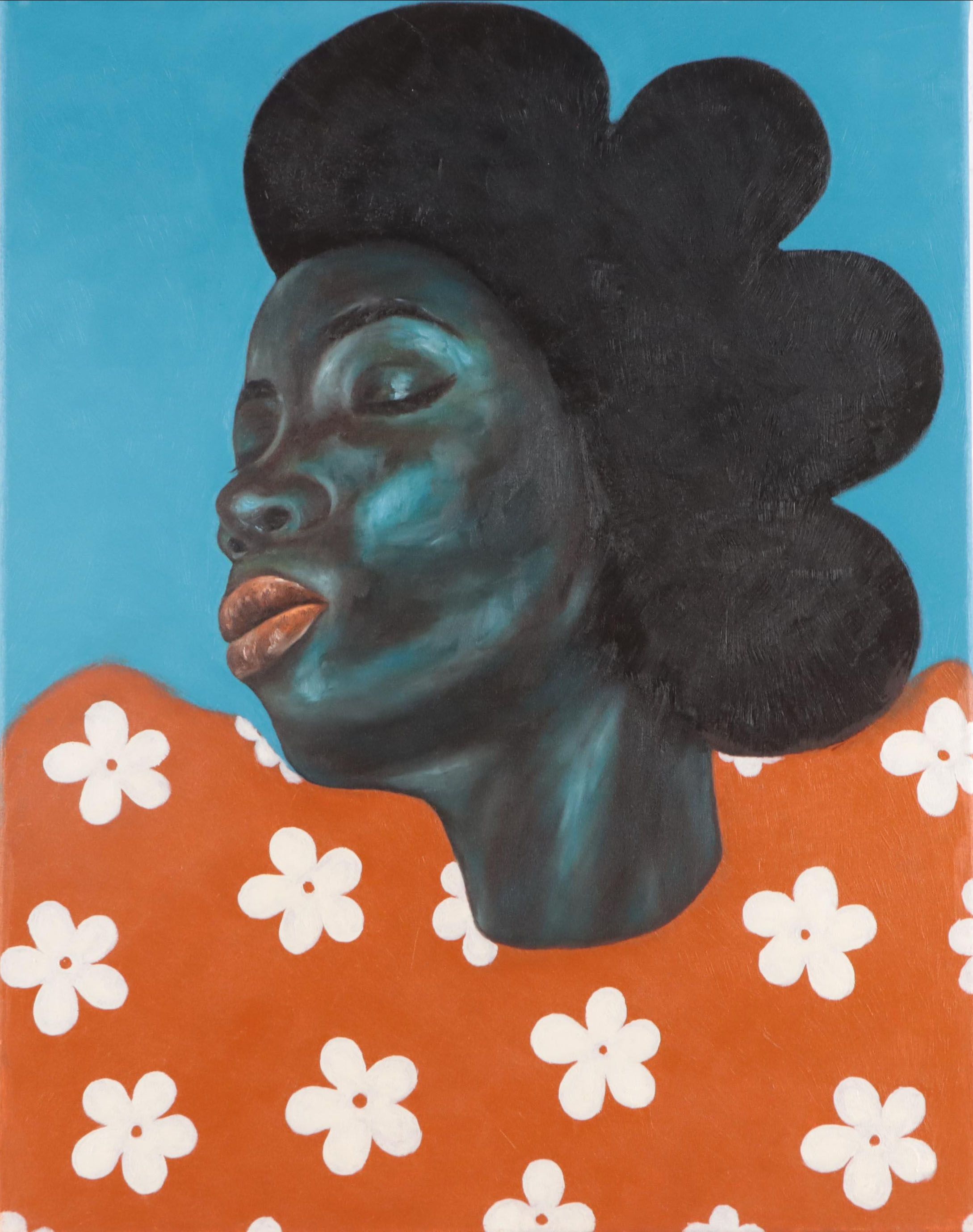 Oluwakemi Omowaire Oil Painting "Reign," 2023